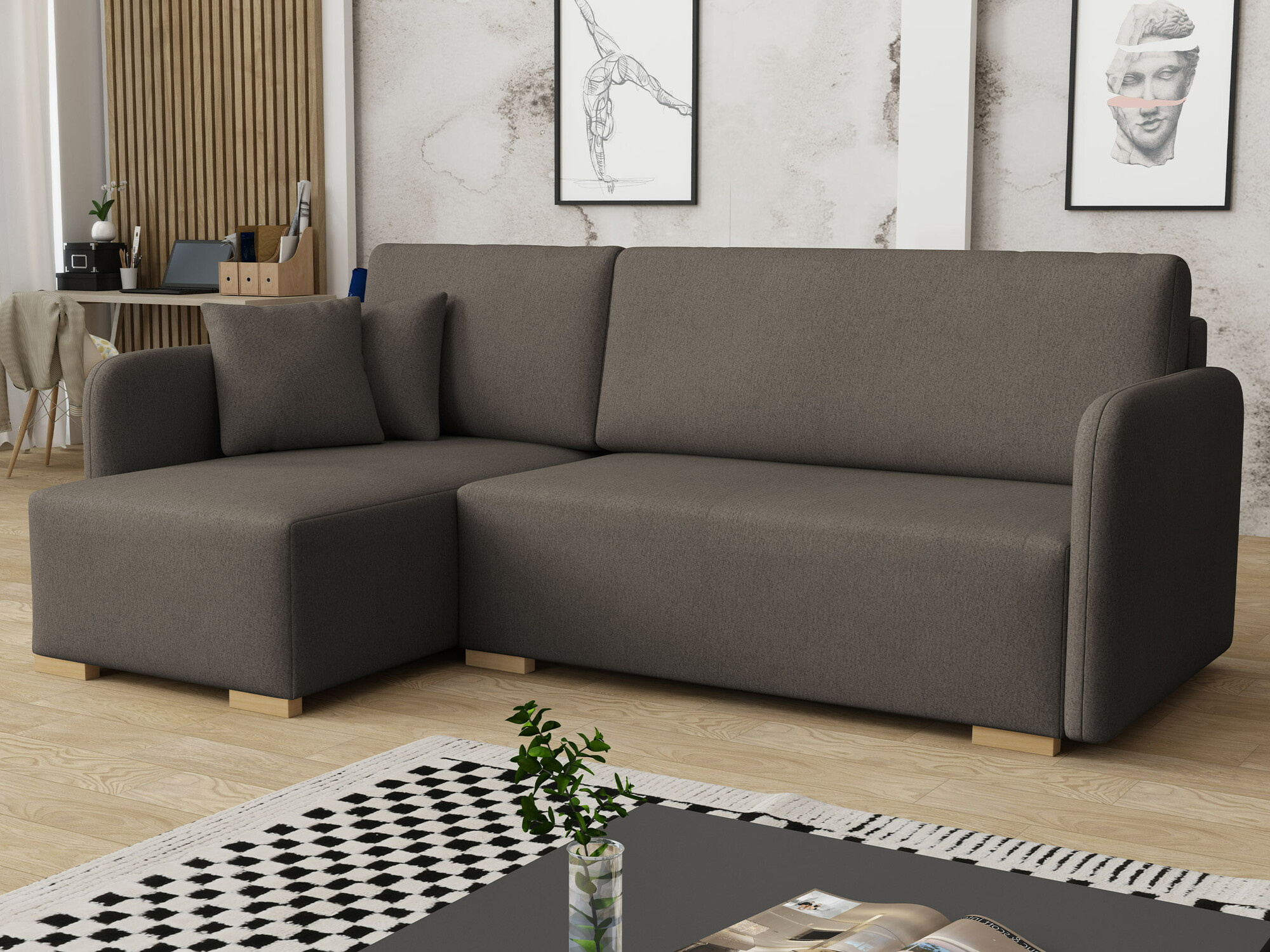 Ecksofa Columbus 245 (Velo 625)