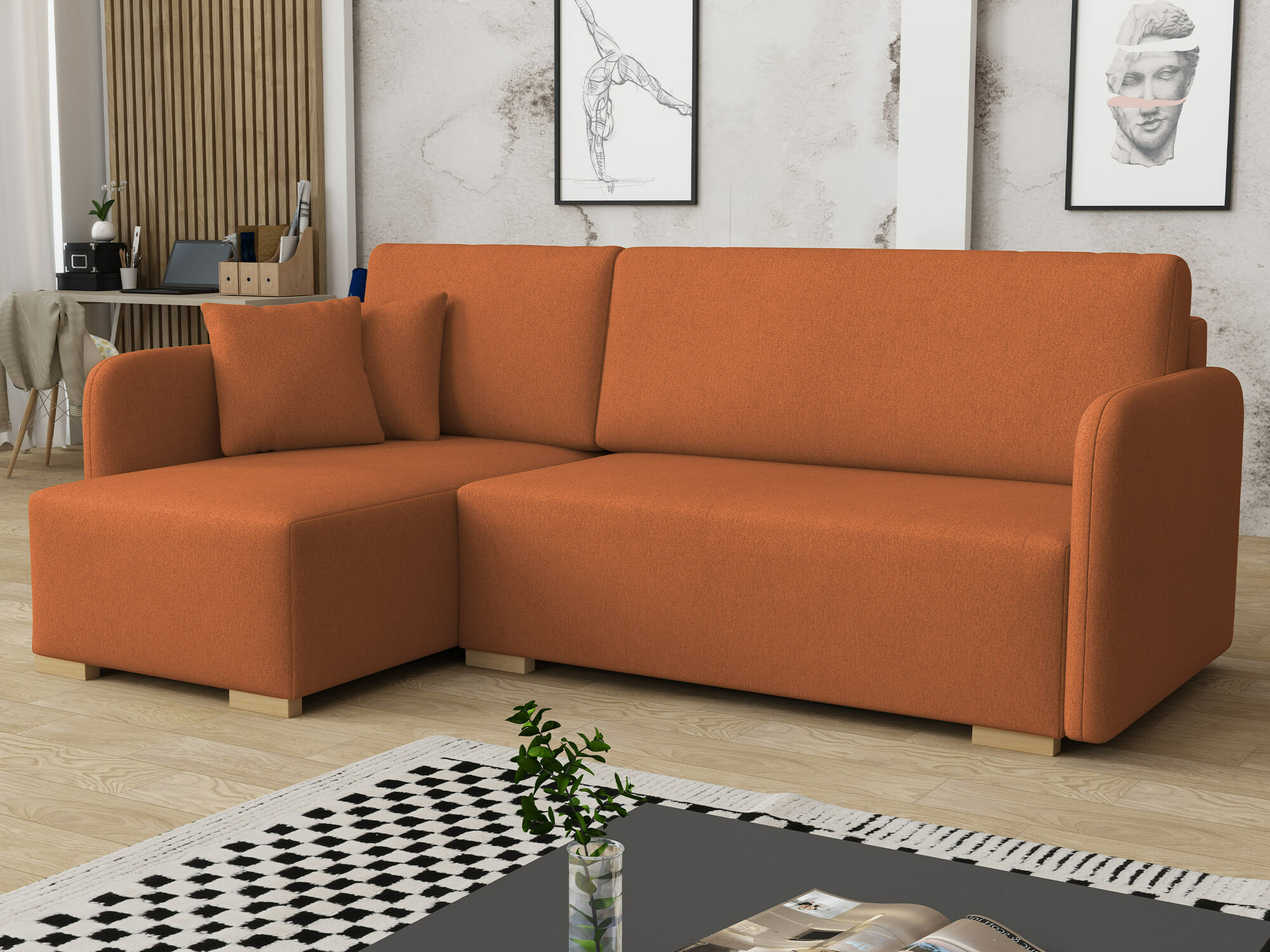 Ecksofa Columbus 245 (Velo 627)
