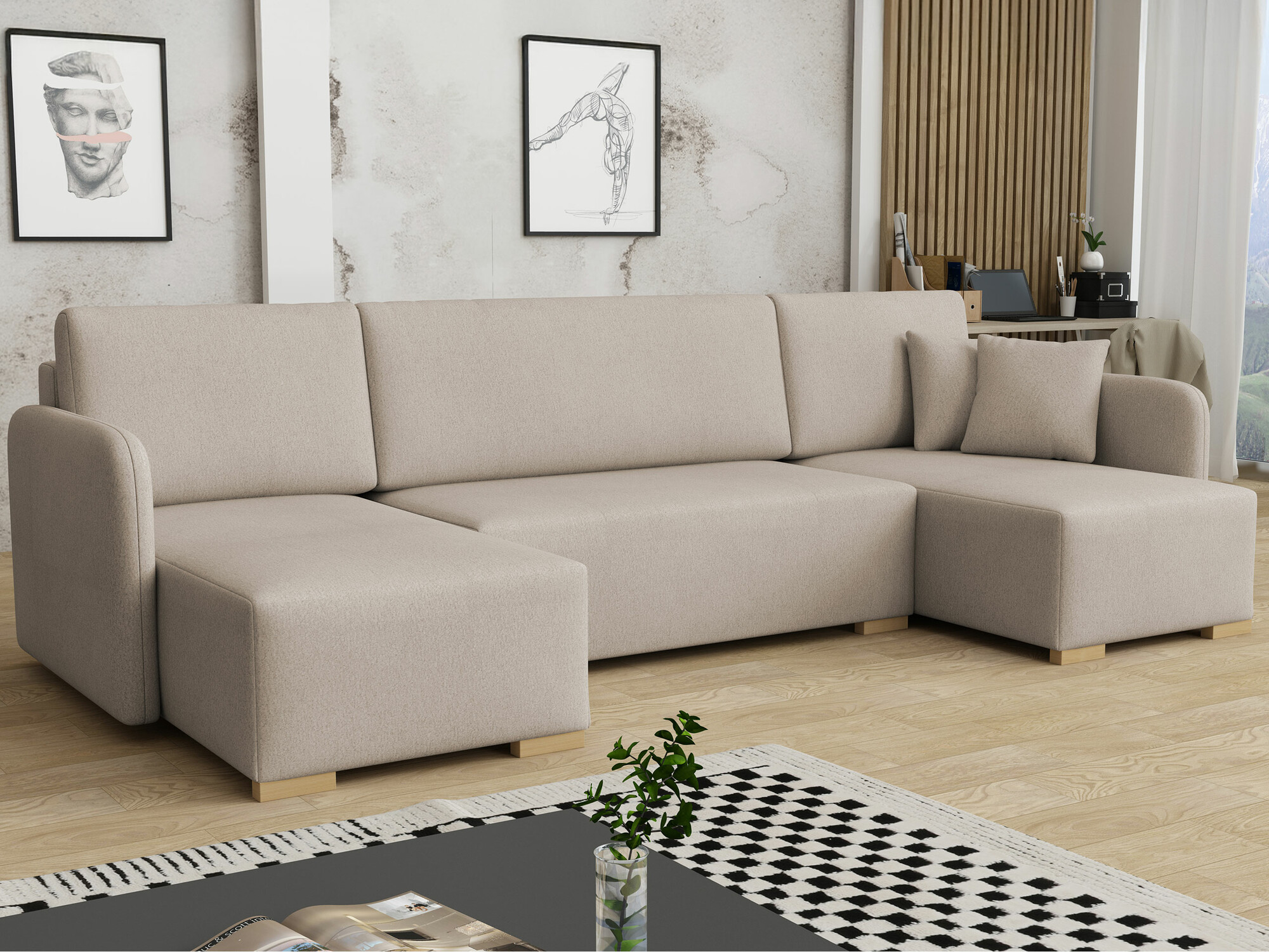 Ecksofa Columbus 246 (Velo 623)