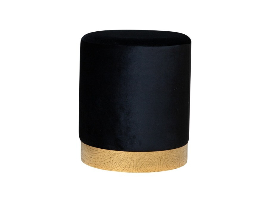 Hocker Dallas 2936 (Schwarz + Gelb glänzend)