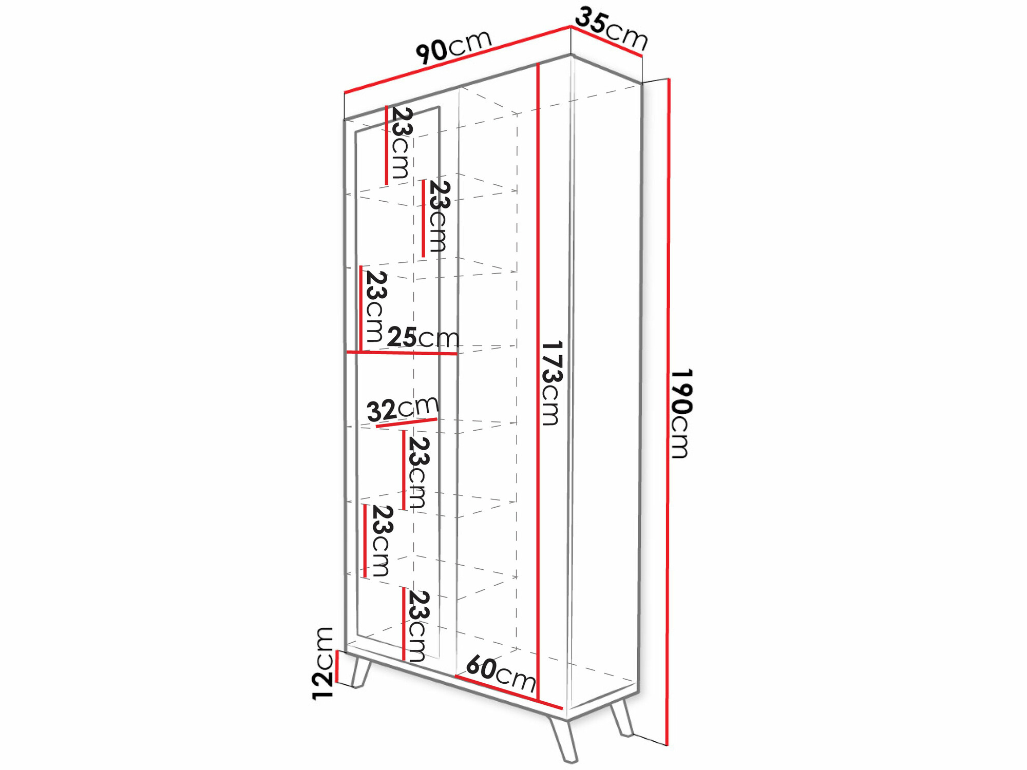 Kleiderschrank Levtena 103