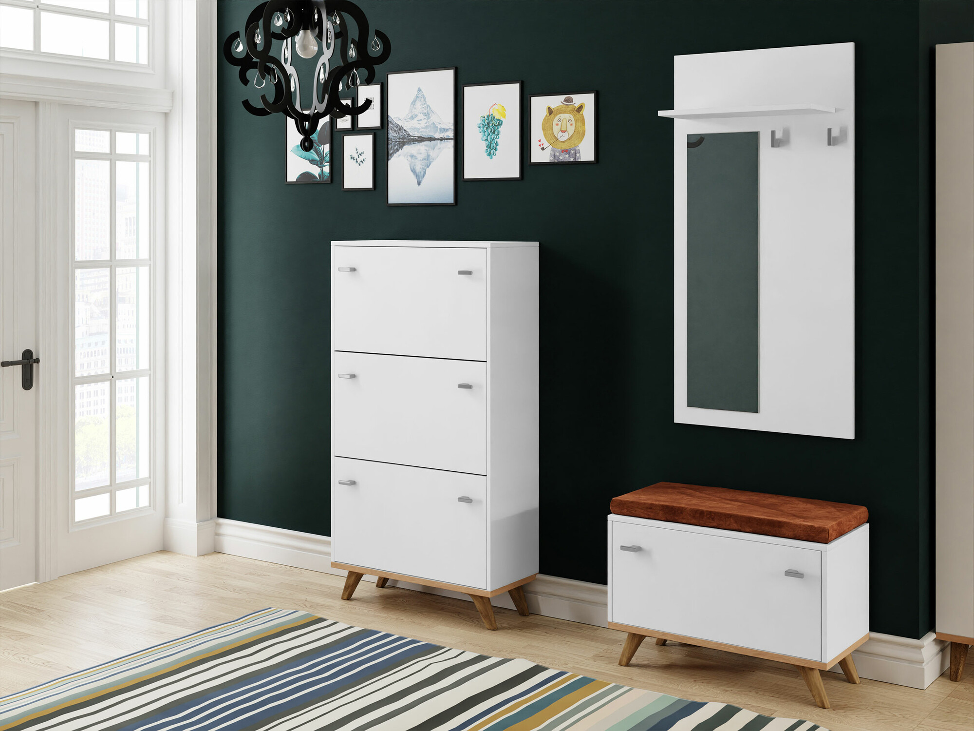 Schuhschrank Levtena 100