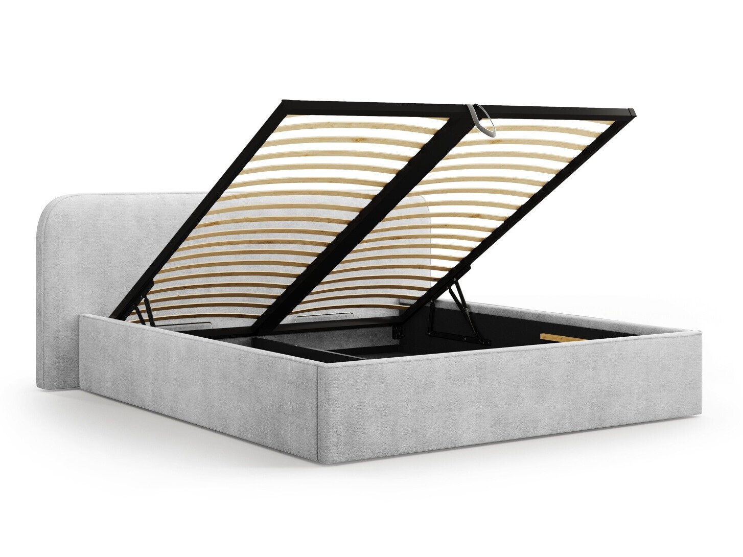 Bett Beckley 158 (Babel Hellgrau)