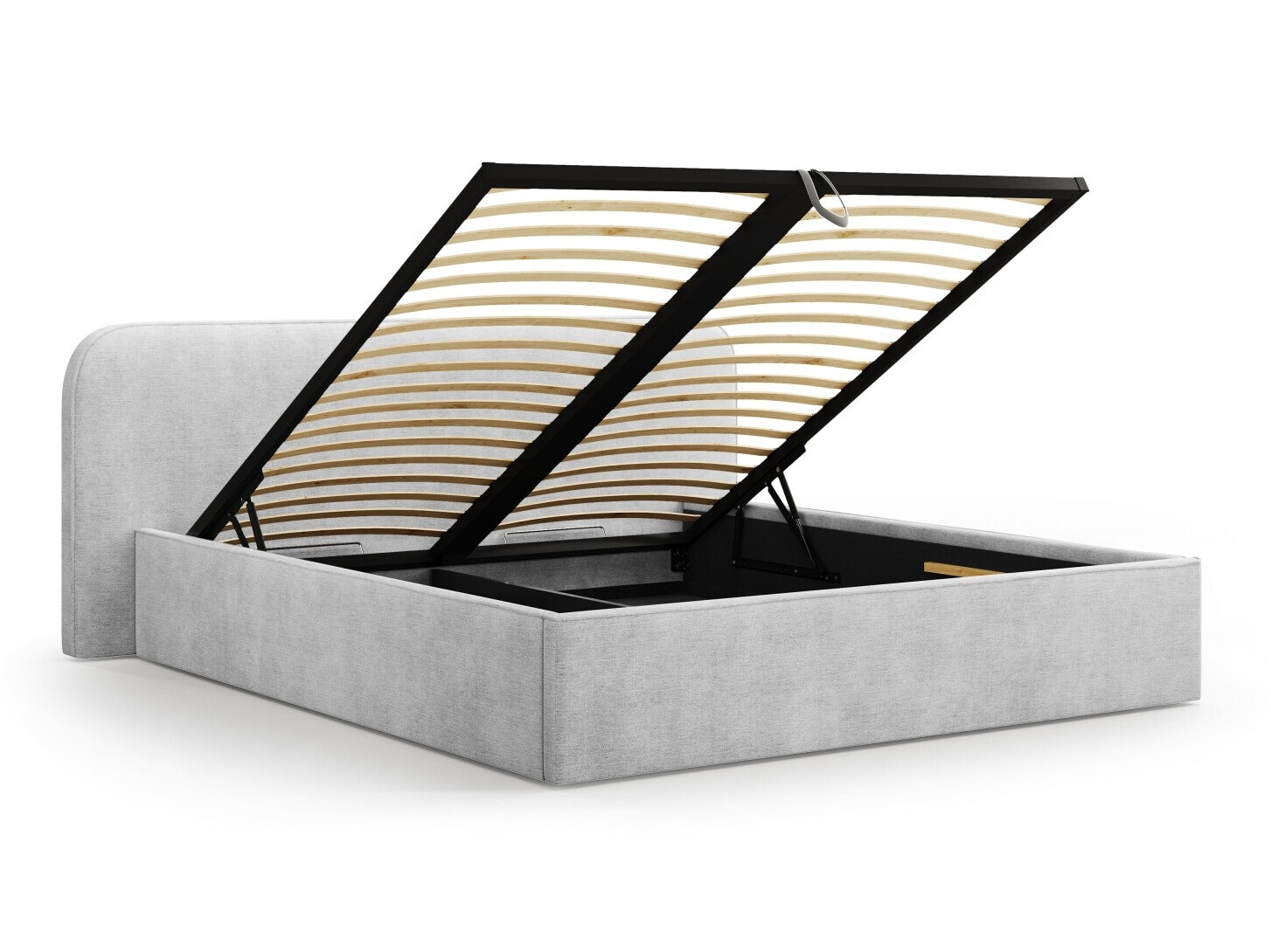 Bett Beckley 158 (Babel Hellgrau)