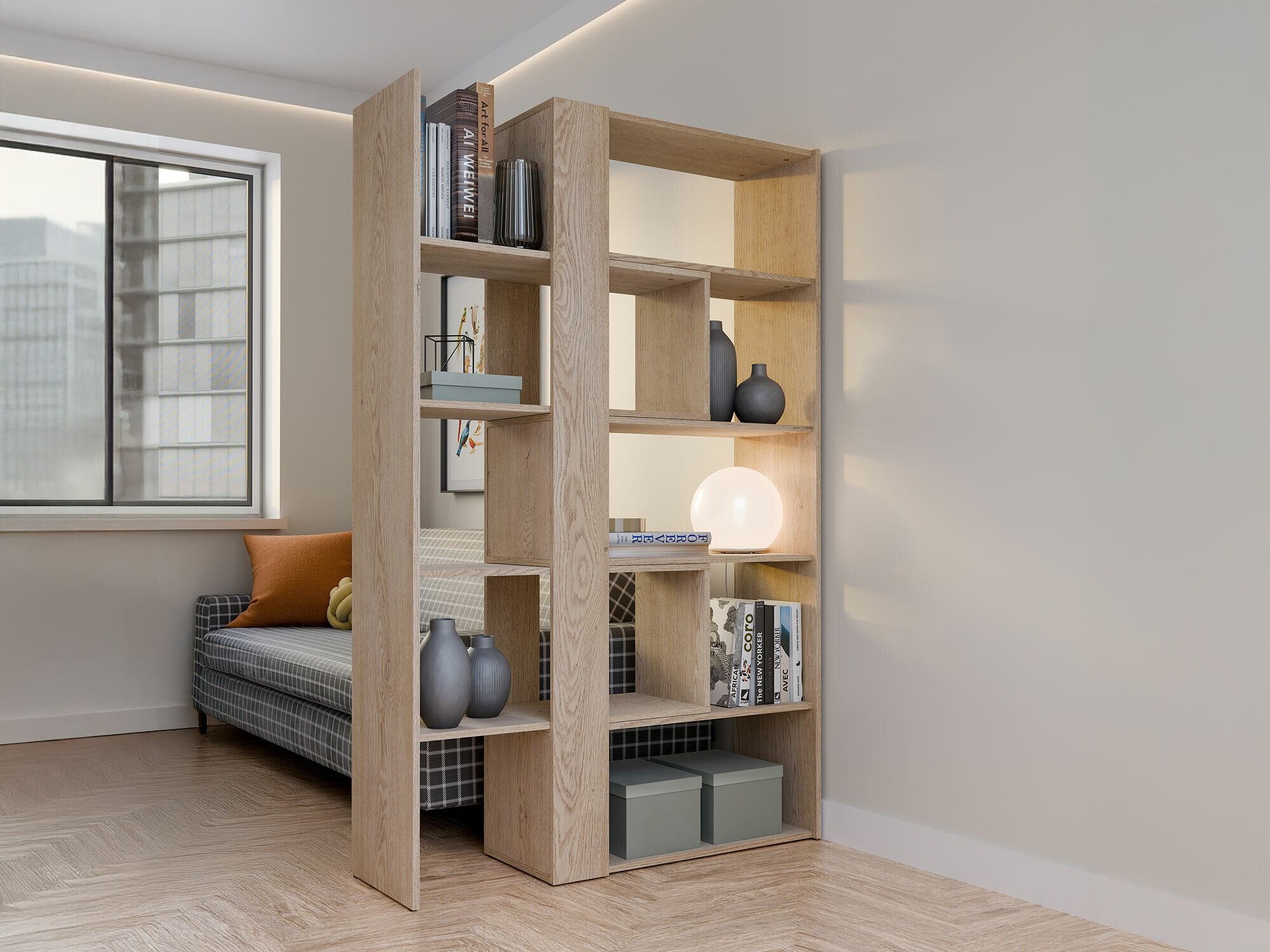 Regal Ontario 145 (Eichenholzoptik)