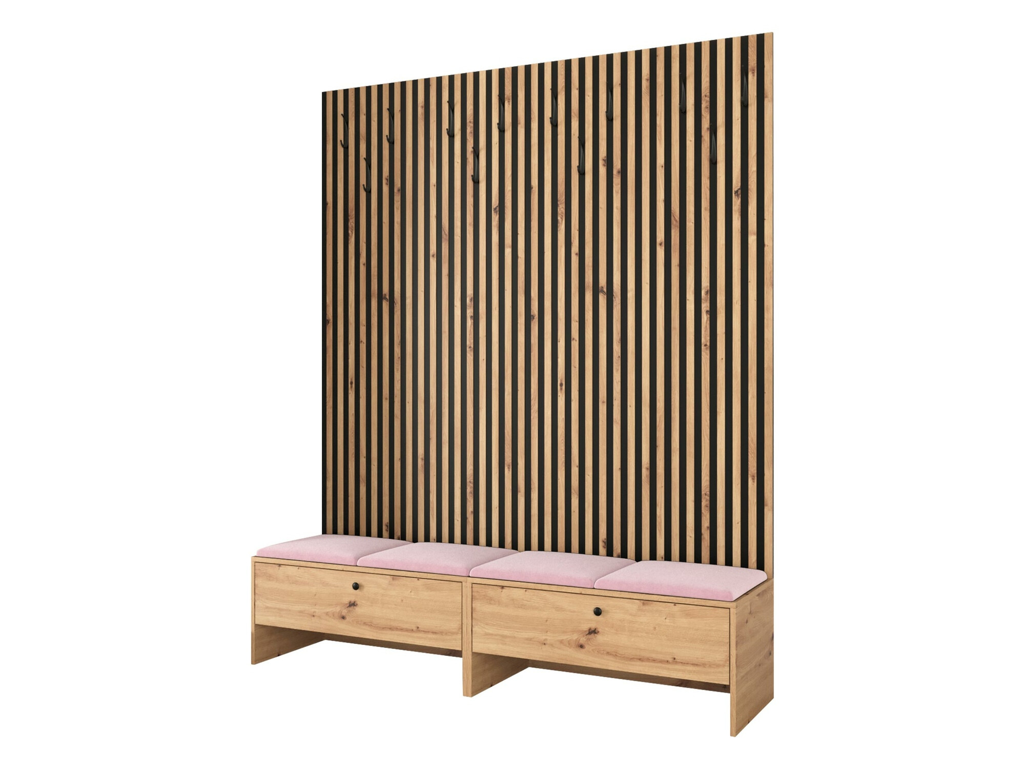 Flurgarnitur Donio V (Artisan Eichenholzoptik + Manila 09)