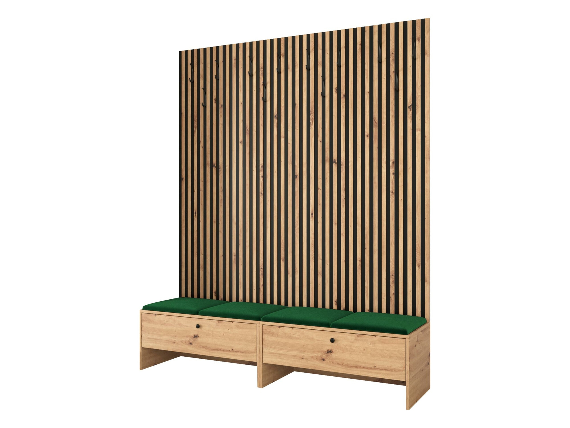 Flurgarnitur Donio V (Artisan Eichenholzoptik + Manila 35)