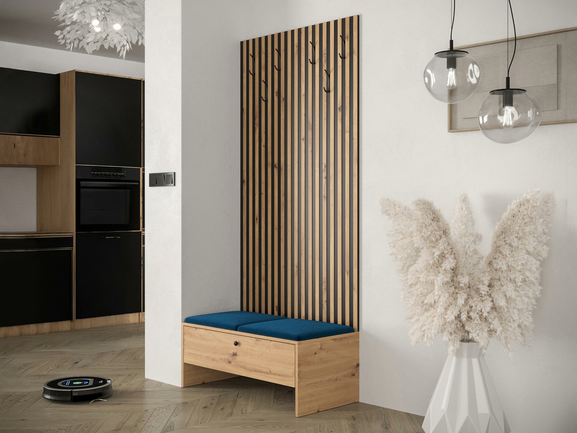 Flurgarnitur Hartford 321 (Artisan Eichenholzoptik + Manila 26)