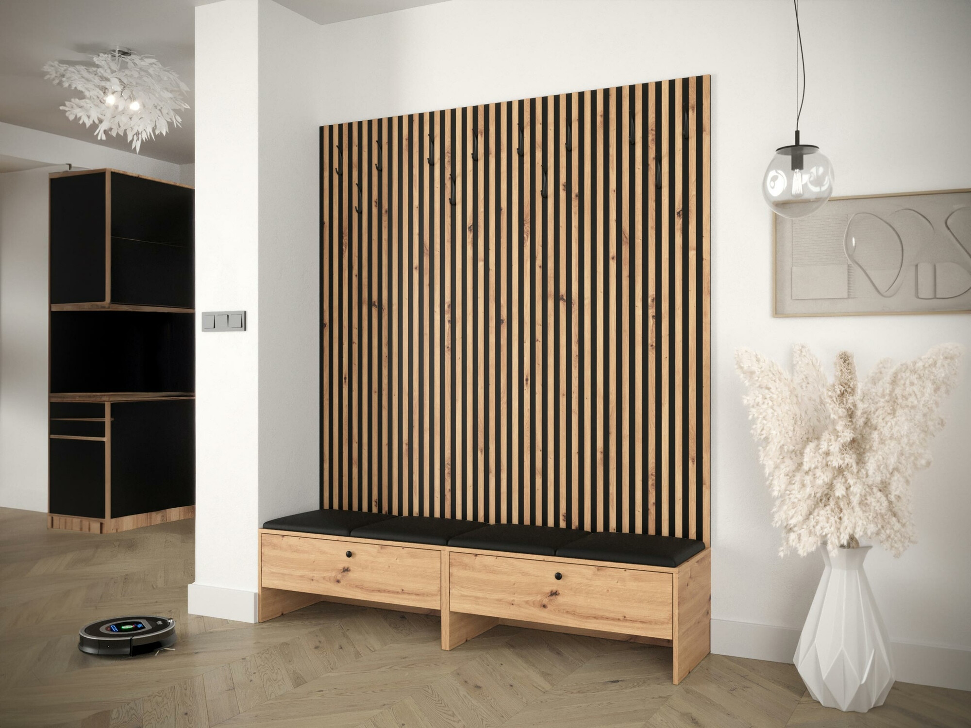 Flurgarnitur Hartford 485 (Artisan Eichenholzoptik + Soft 011)