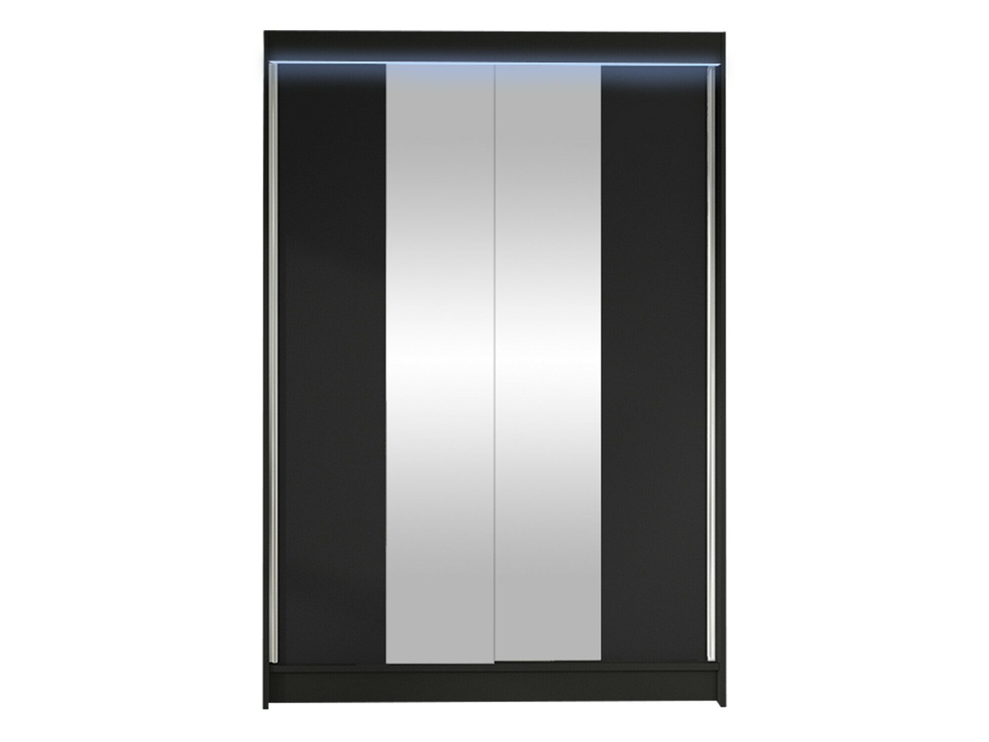 Kleiderschrank Closico Salvor II (Schwarz)