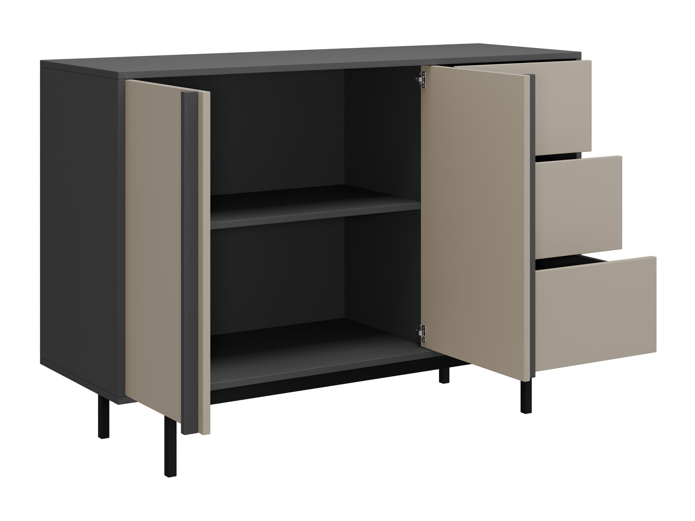 Kommoden Levali 106 (Eichenholzoptik)