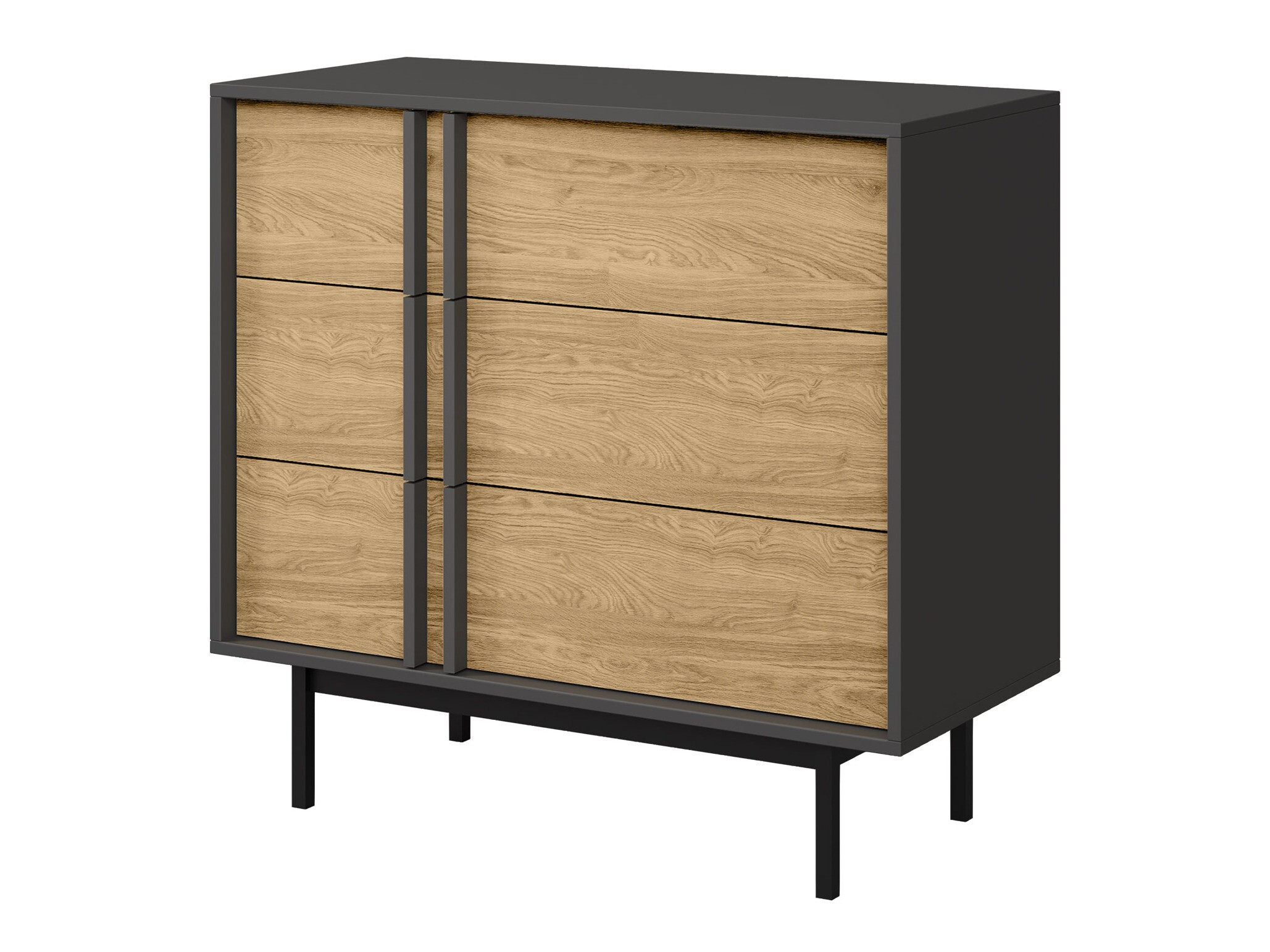 Kommoden Levali 107 (Eichenholzoptik)