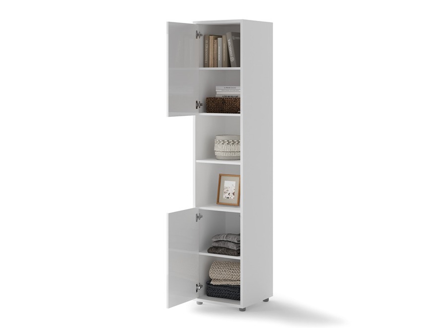 Regal Concept Pro Lenart III (Weiß + Weiß glänzend)