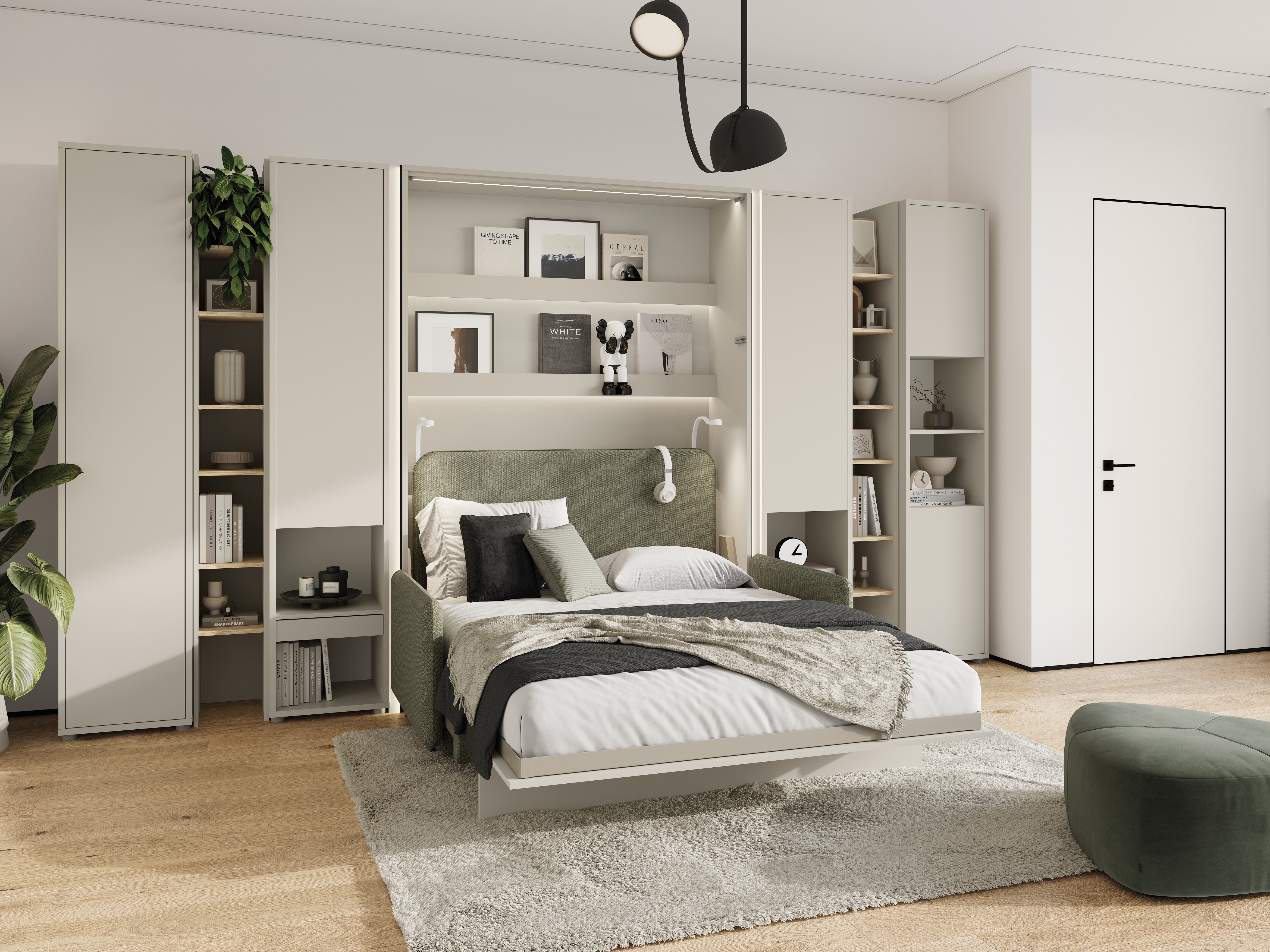 Schrankbett Concept Pro Lenart (Kaschmir)