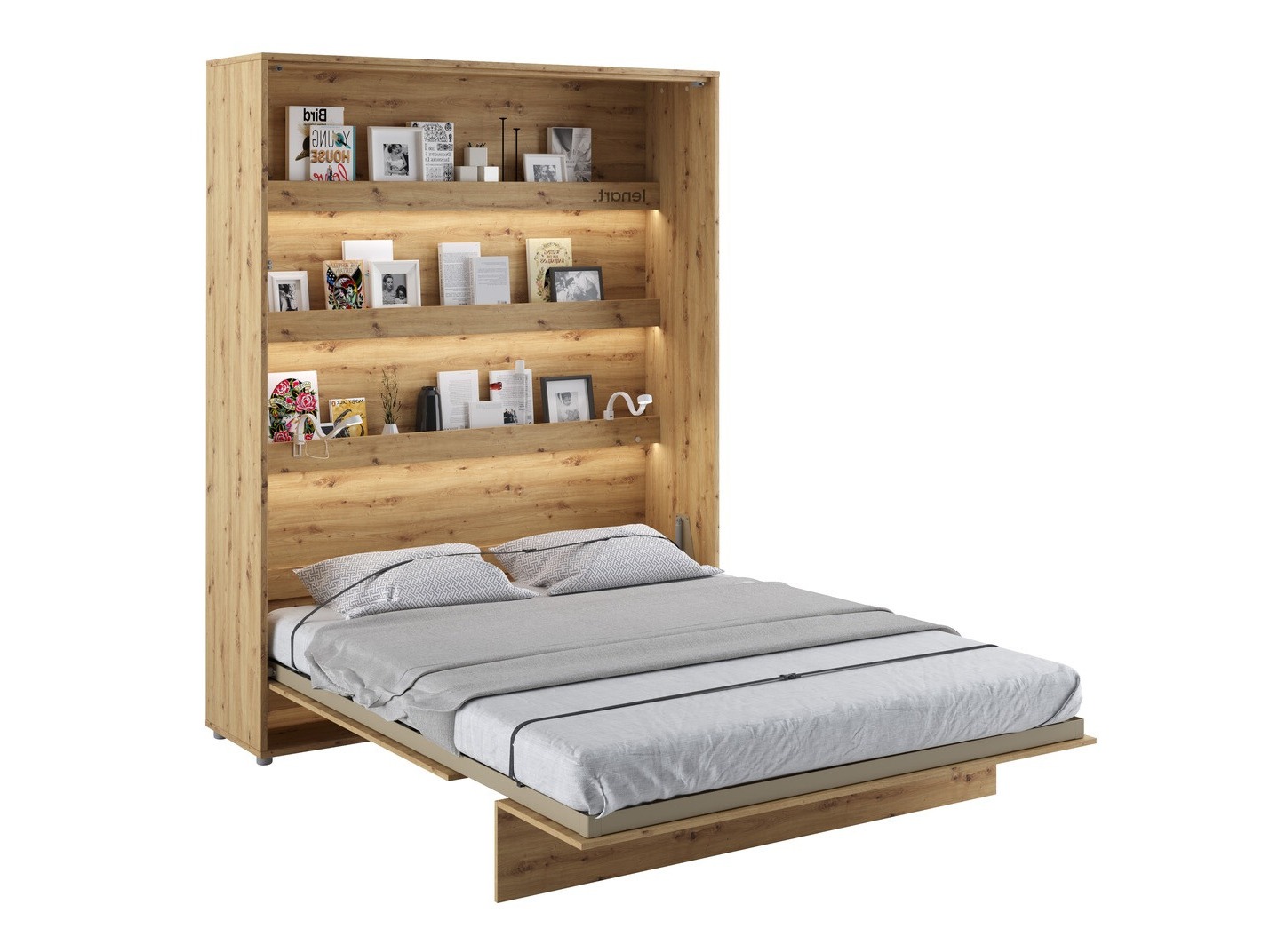 Schrankbett Concept Pro Lenart (Artisan Eichenholzoptik)