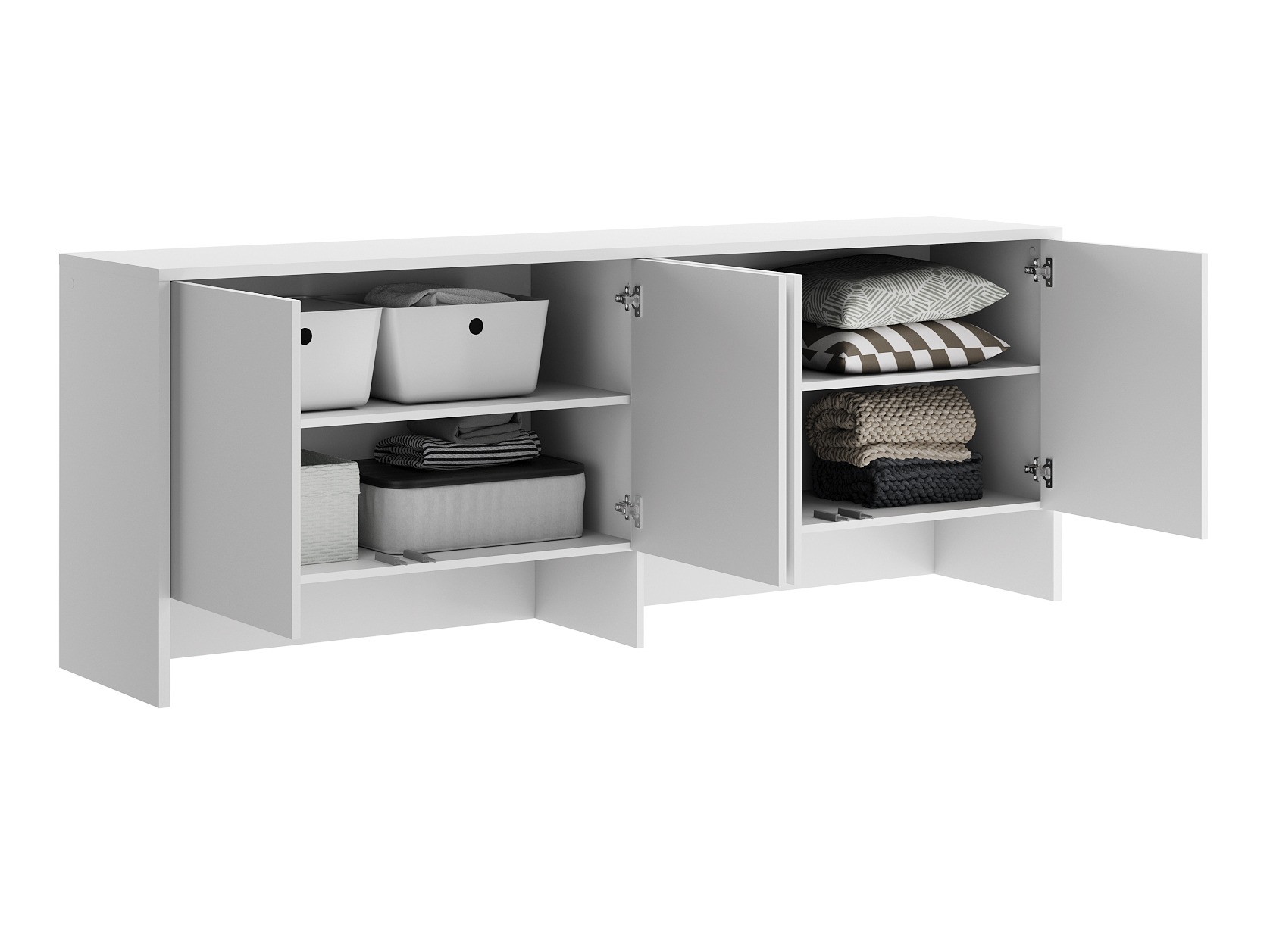 Sideboard Concept Pro Lenart IV (Weiß)