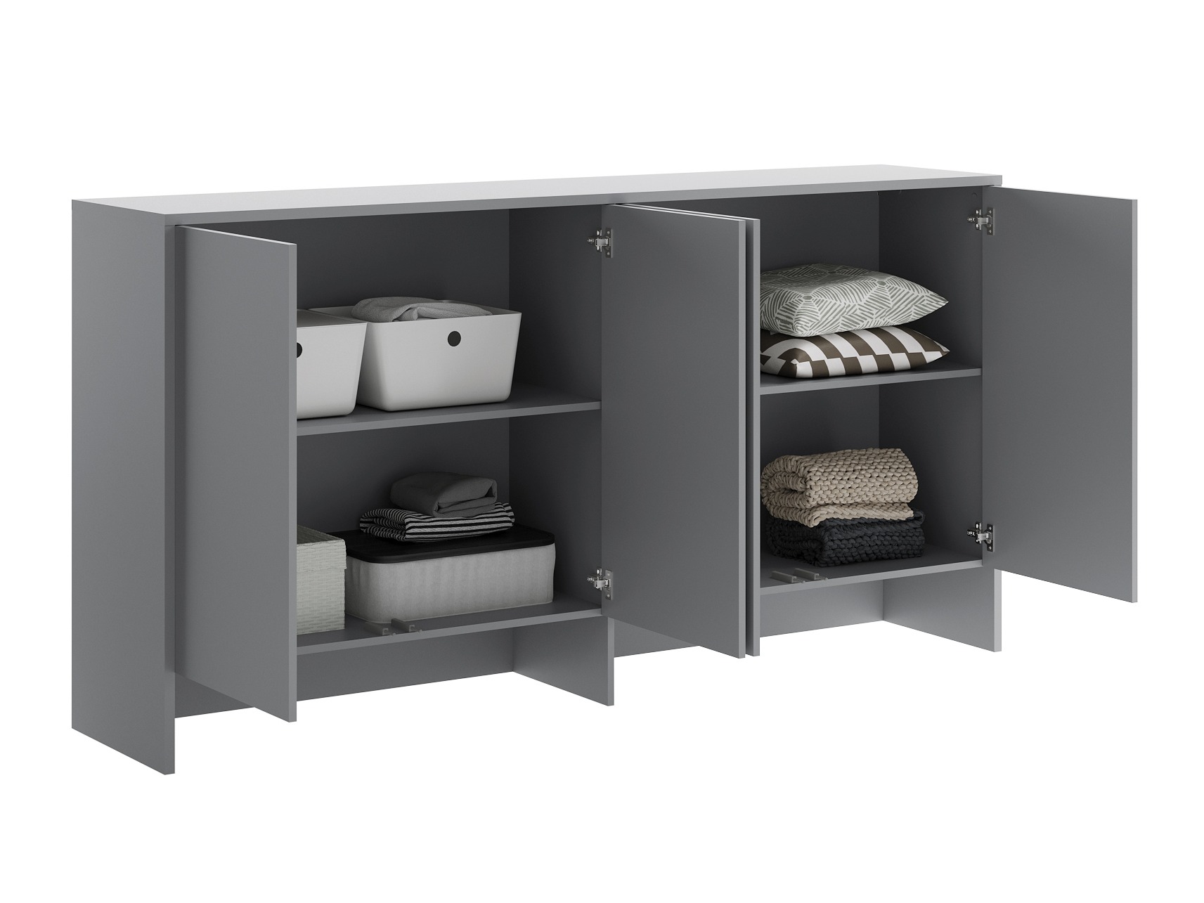 Sideboard Concept Pro Lenart V (Grau)