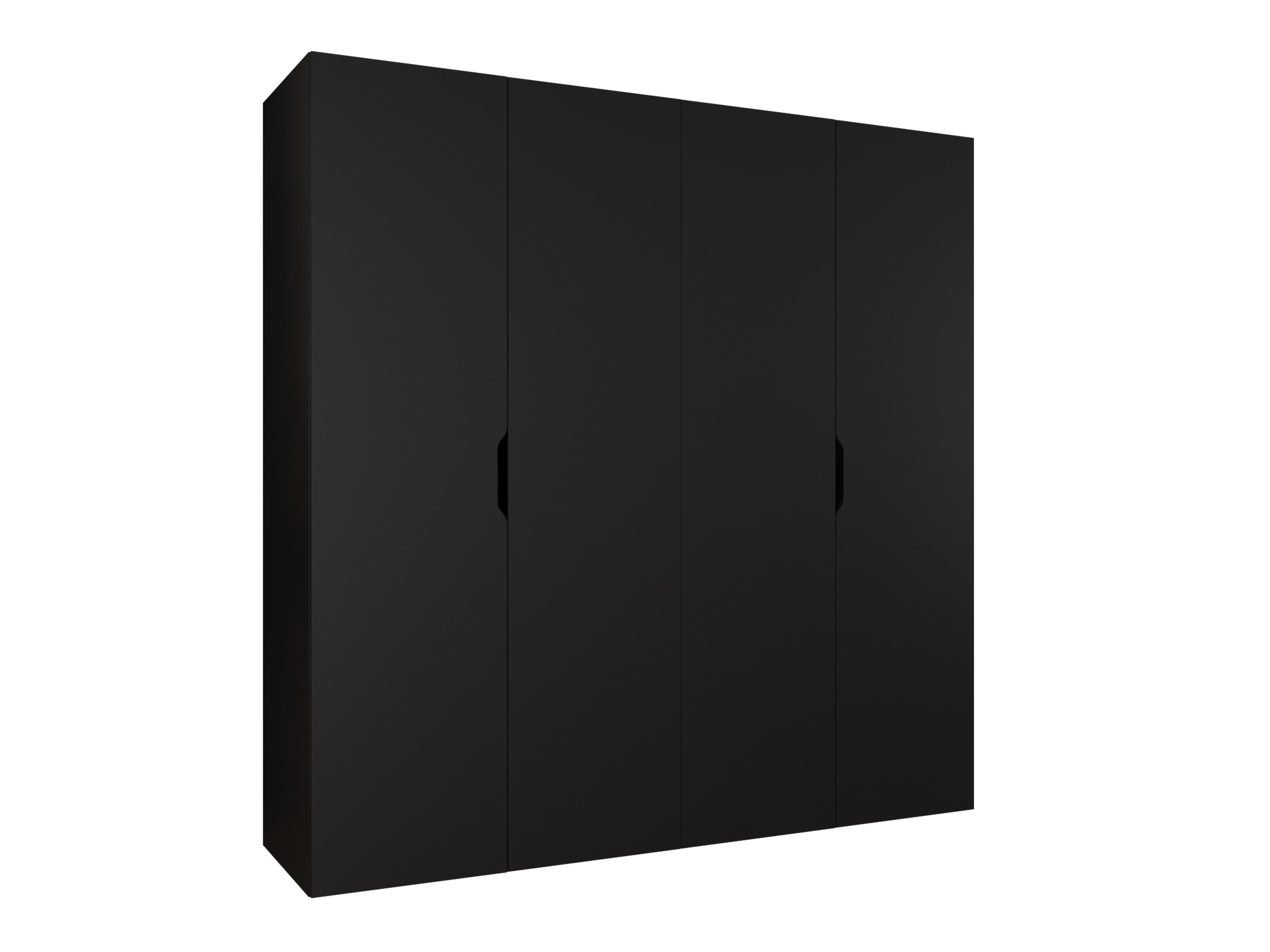 Kleiderschrank Hartford 513 (Schwarz)
