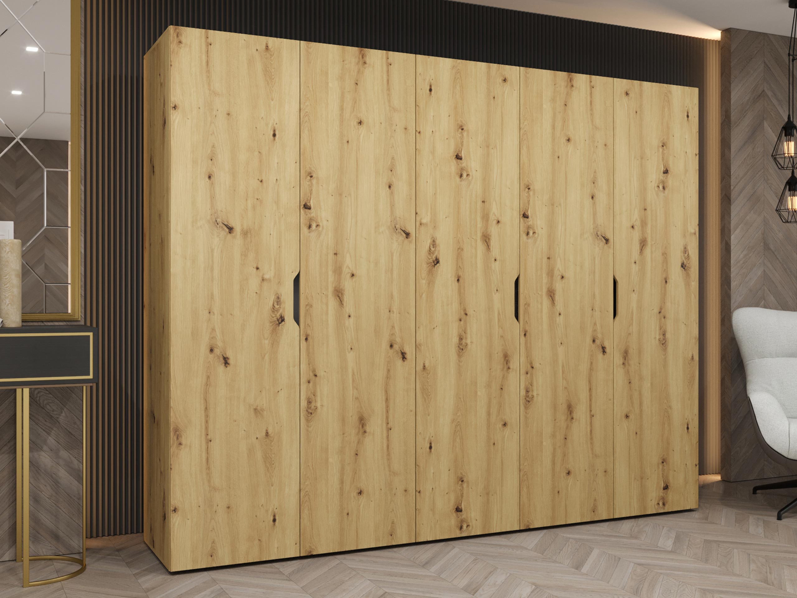 Kleiderschrank Hartford 515 (Artisan Eichenholzoptik)