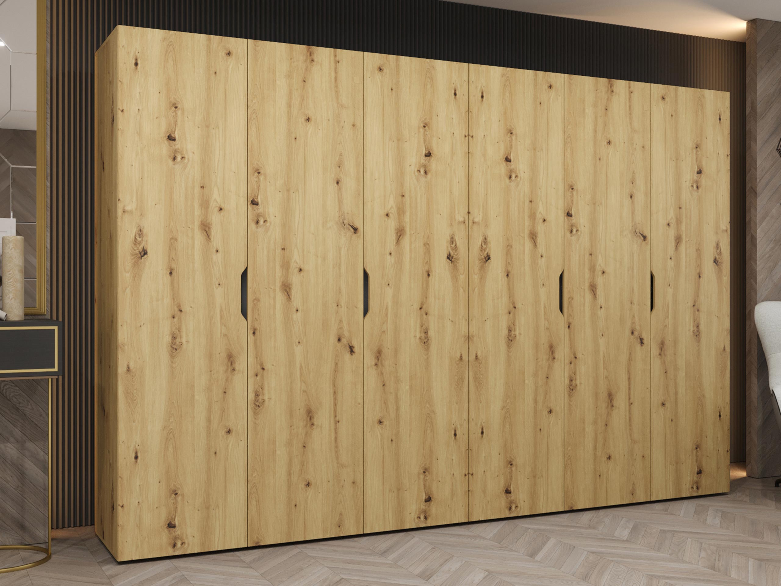 Kleiderschrank Hartford 517 (Artisan Eichenholzoptik)