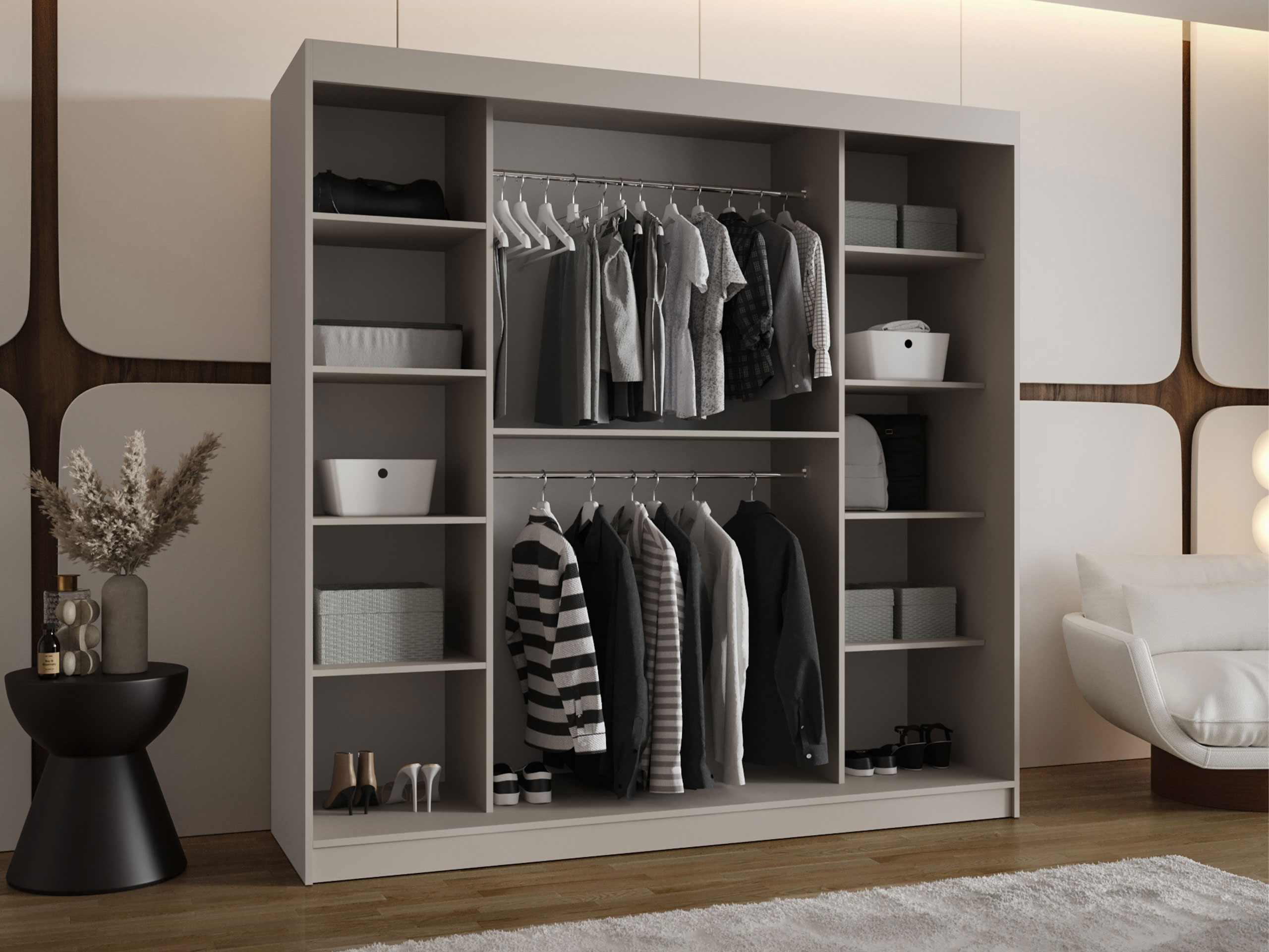 Kleiderschrank Hartford 521 (Kaschmir)