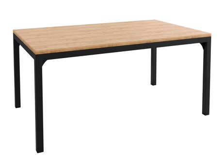 Couchtisch Oswego 138 (Craft goldene Eichenholzoptik + Schwarz)