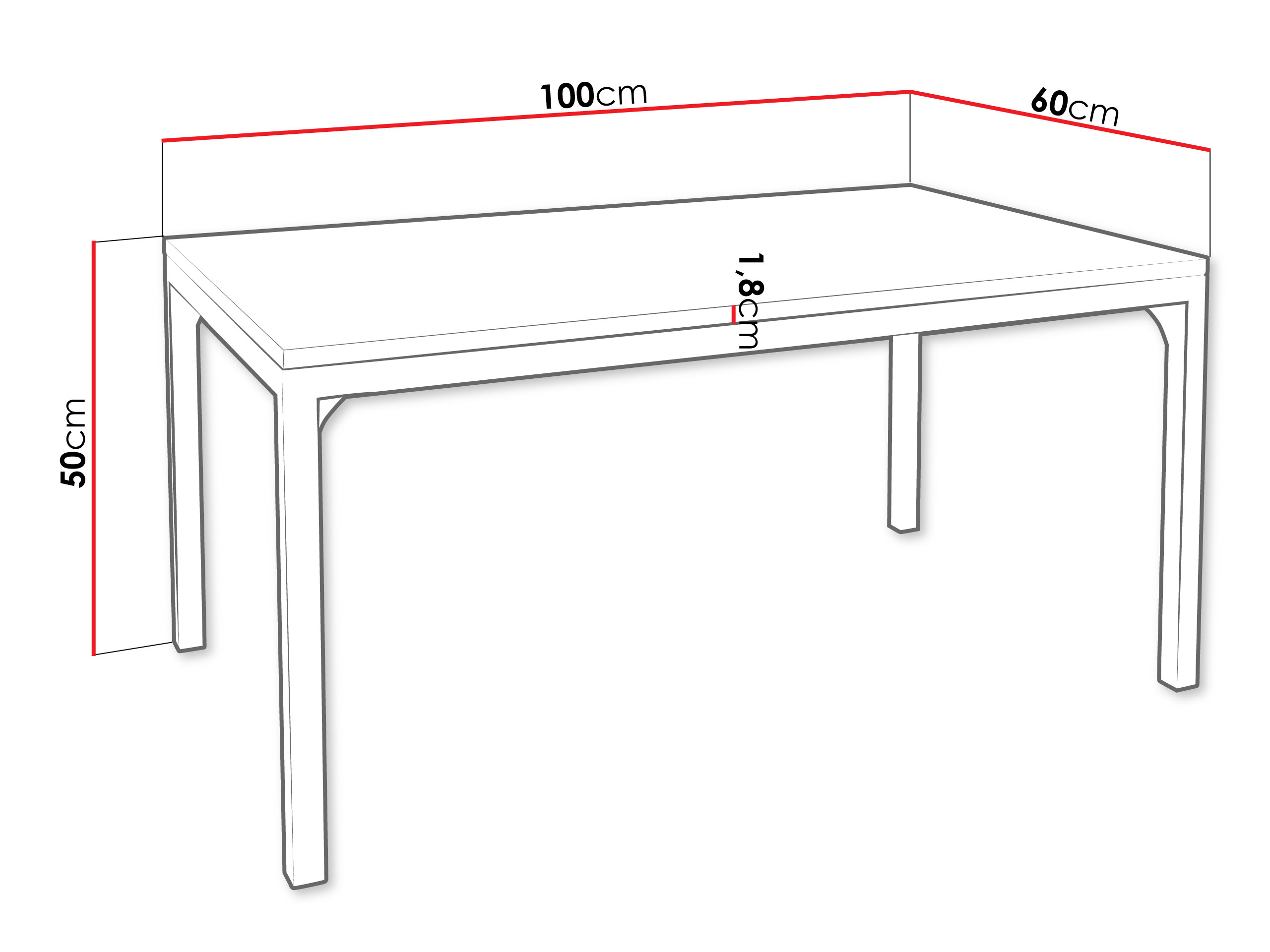 Couchtisch Oswego 138 (Weiß + Schwarz)