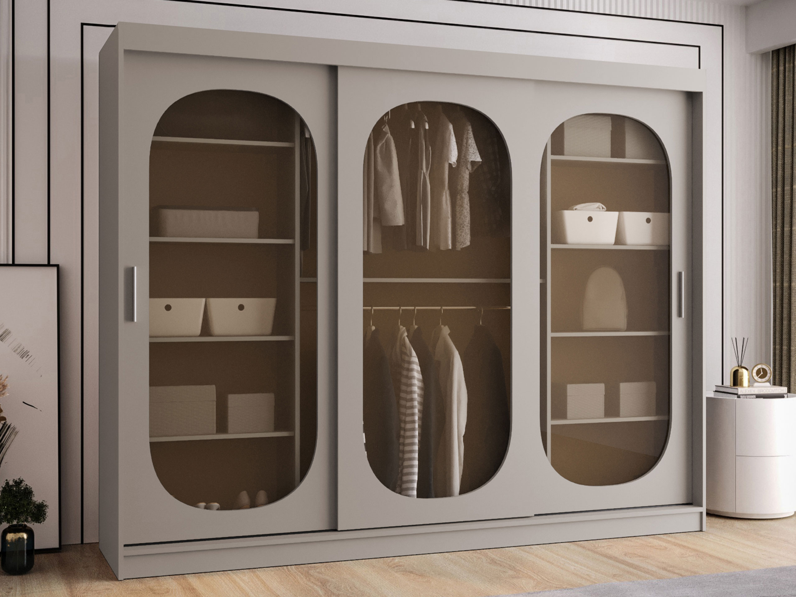 Kleiderschrank Hartford 522 (Kaschmir)