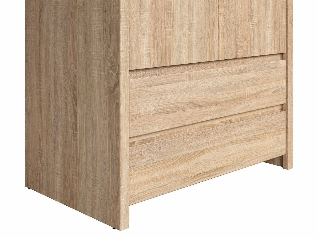 Kleiderschrank Nolroma 117 (Sonoma Eichenholzoptik)