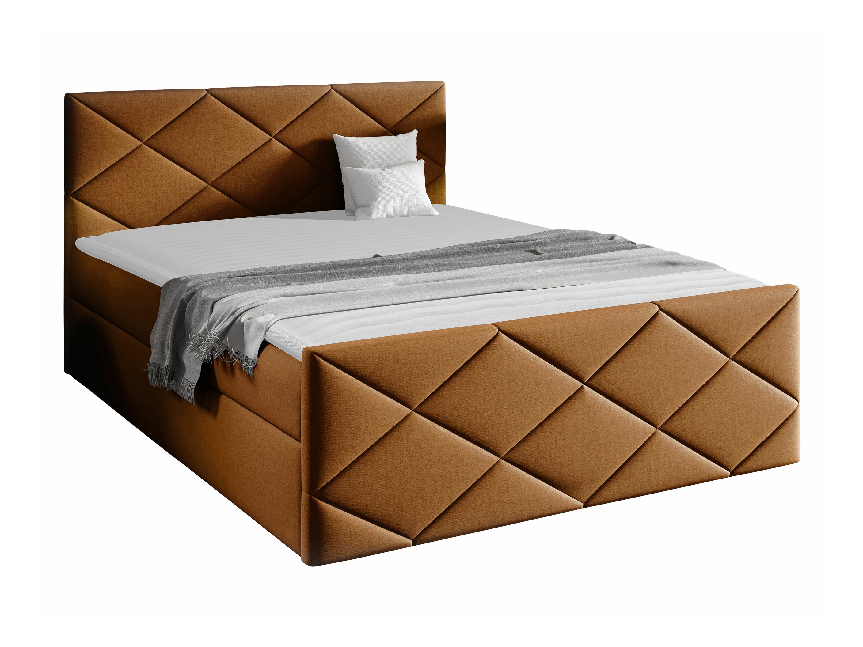 Boxspringbett Baltimore 155 (Kameleon 48)