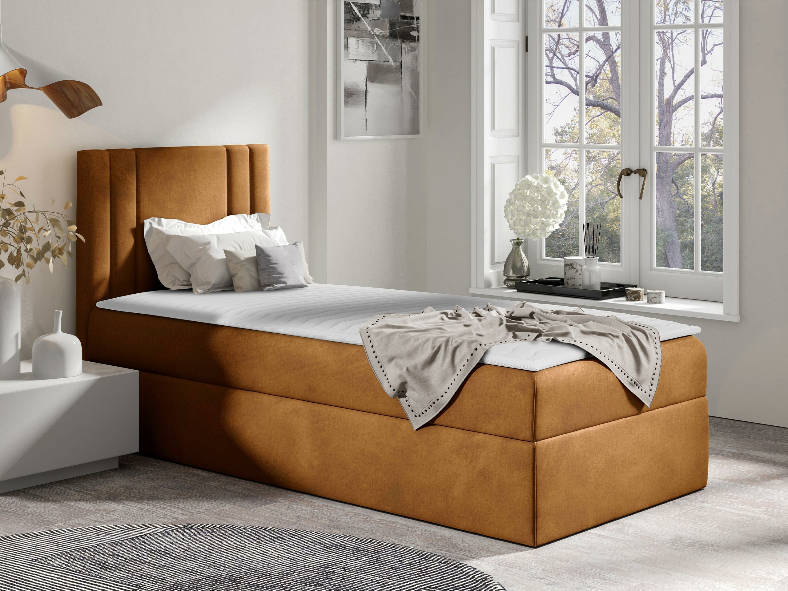 Boxspringbett Baltimore 179 (Kameleon 48)