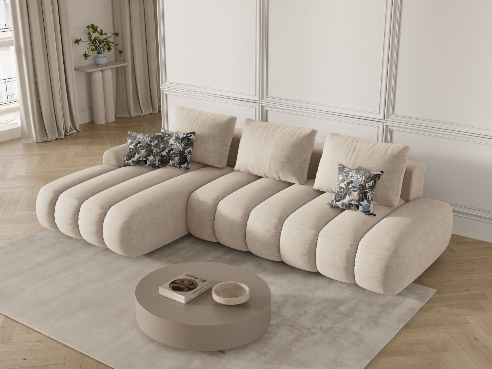 Ecksofa Evarelbo 104 (Vogue 01)