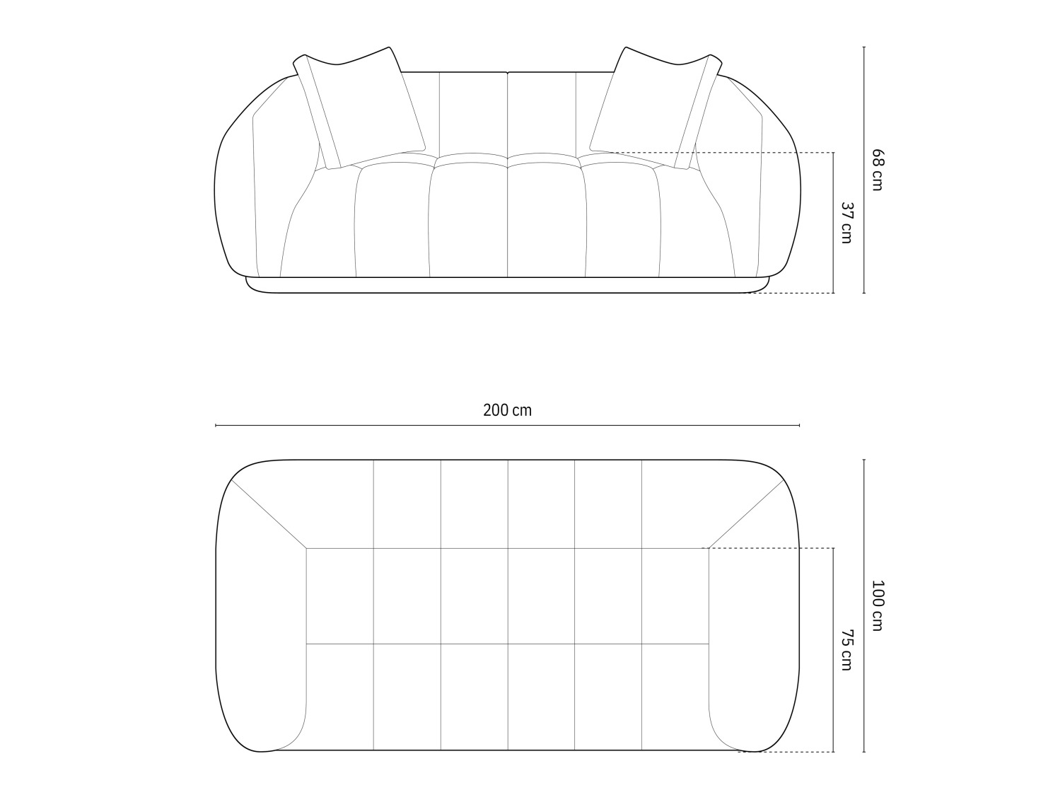 Sofa Beckley 174 (Liberty 13)