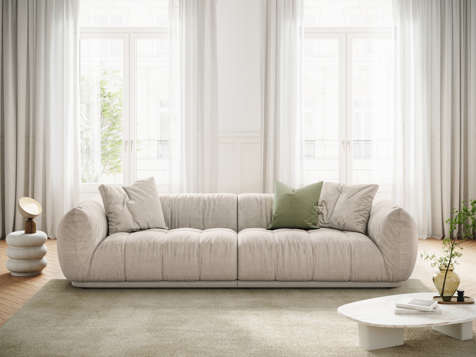 Sofa Beckley 176 (Heritage Pearl)