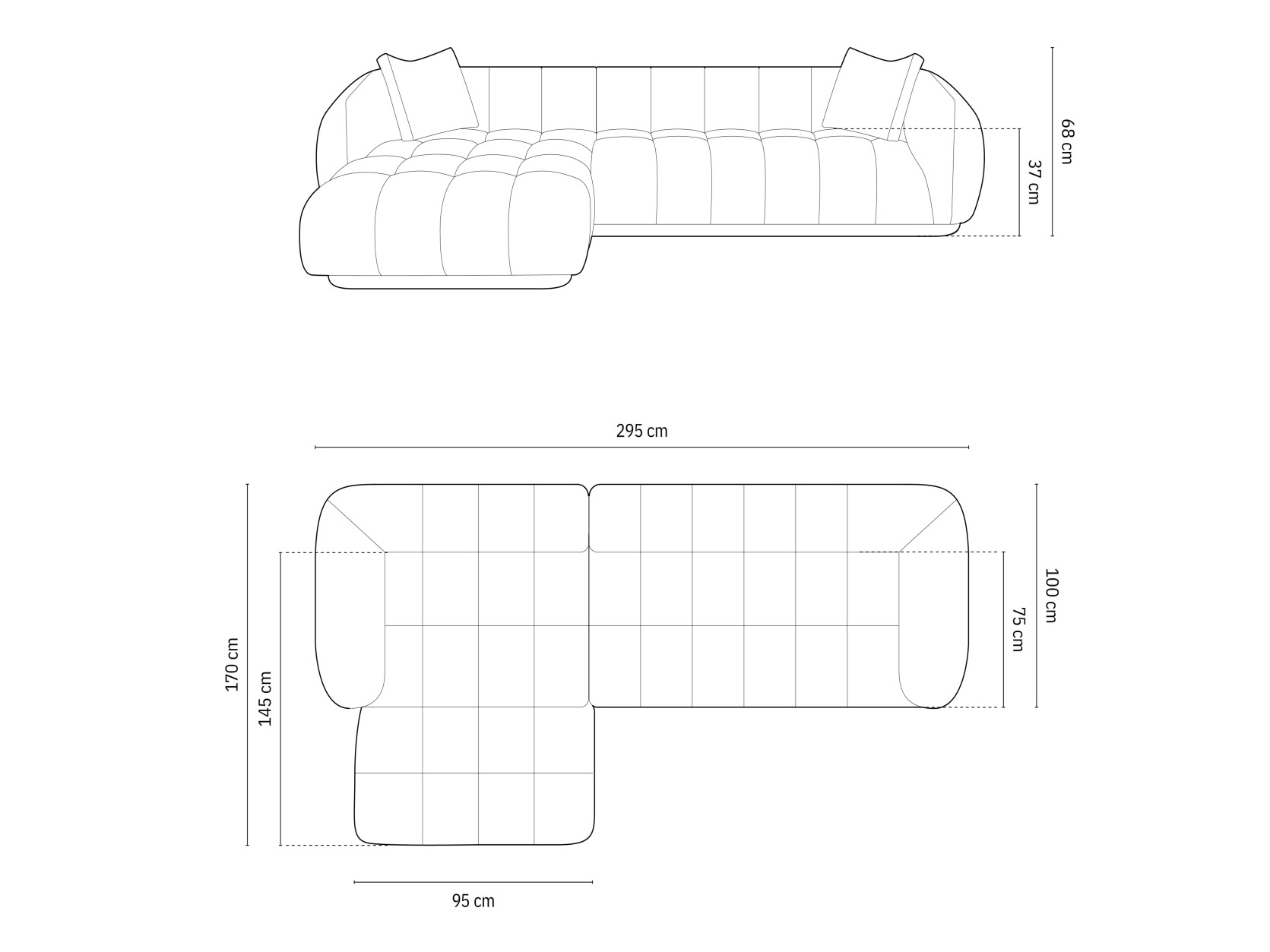 Ecksofa Beckley 179 (Heritage Jeans)