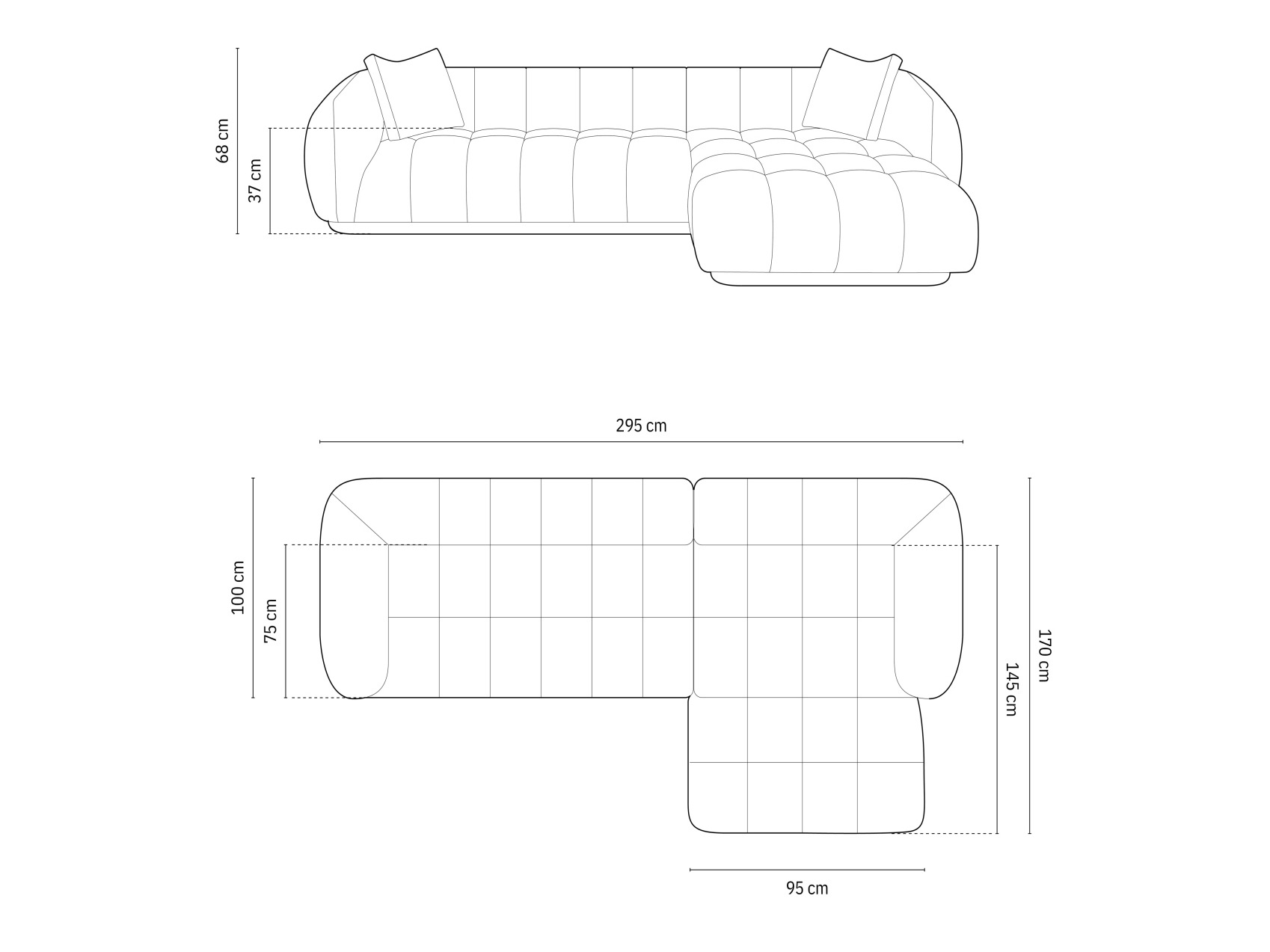 Ecksofa Beckley 179 (Heritage Pearl)