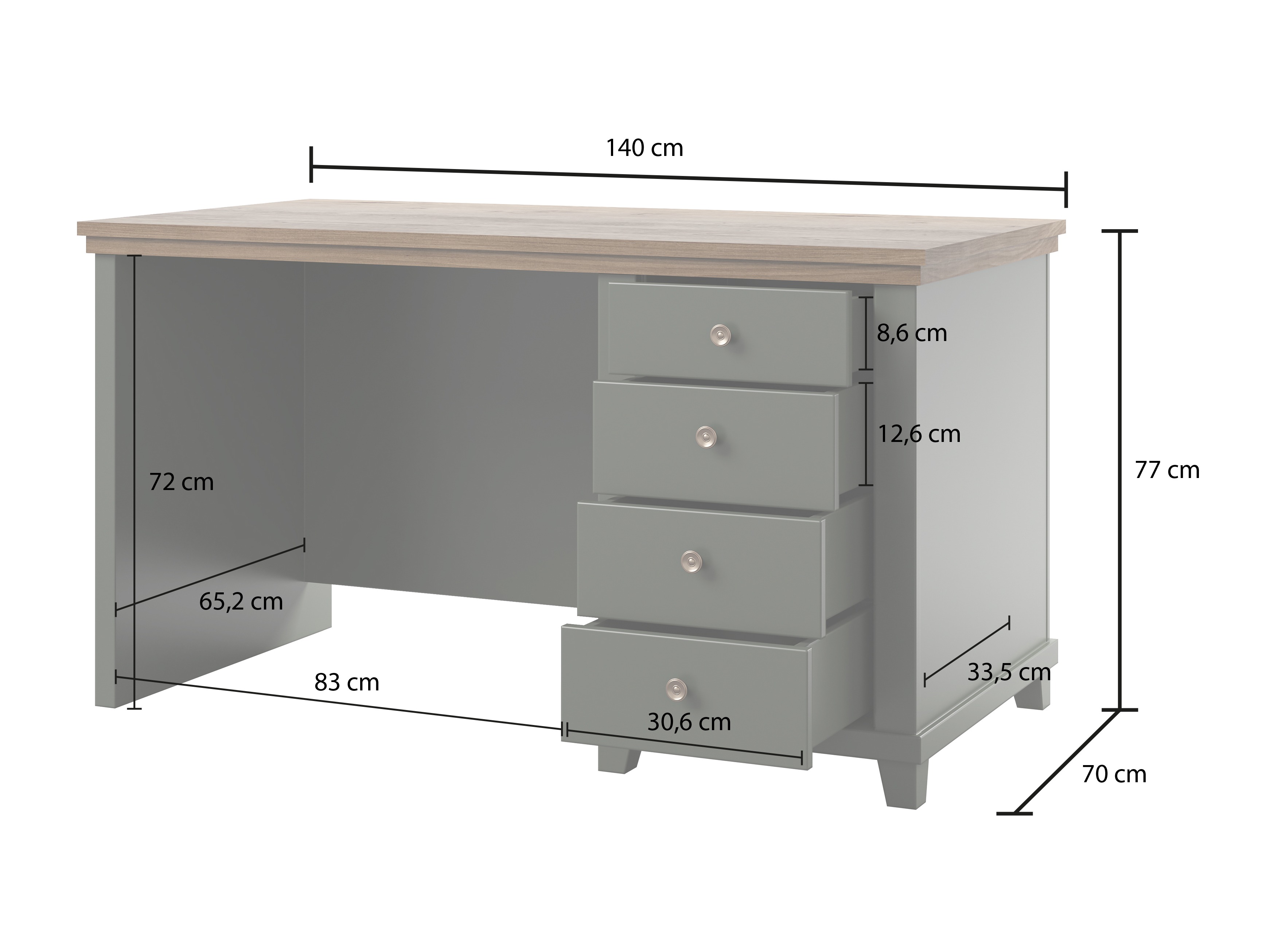 Bürotisch Tolnue 132