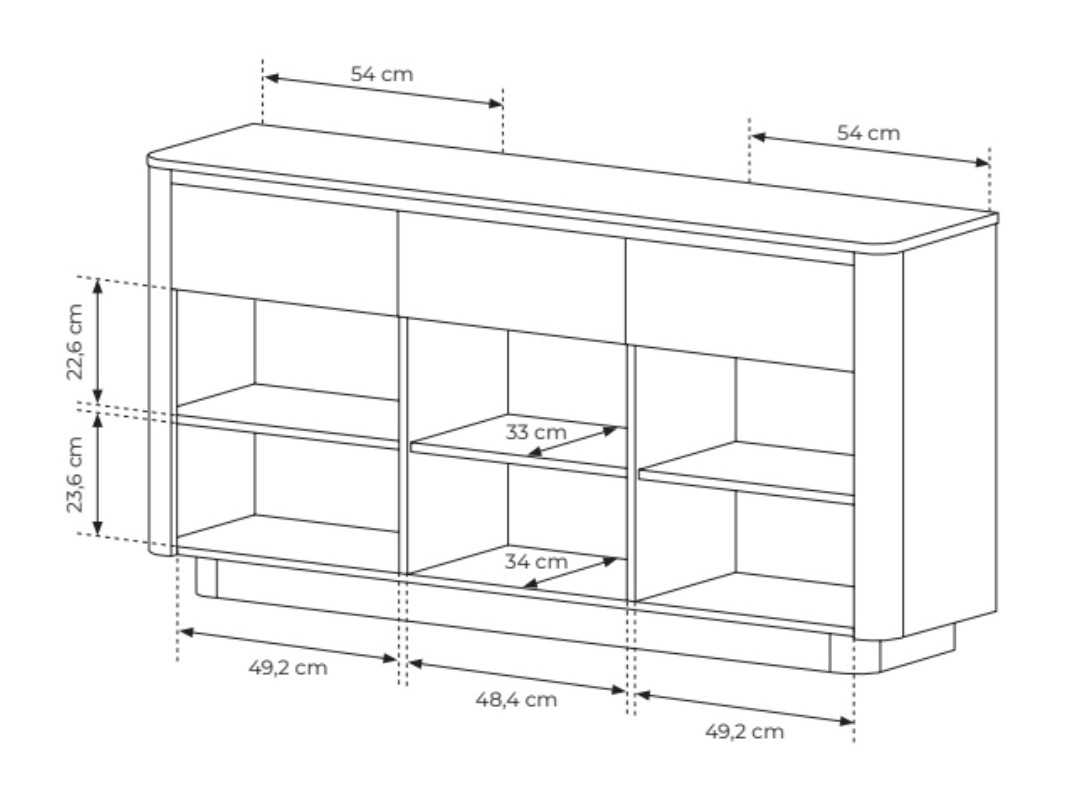 Kommoden Sevdori 102