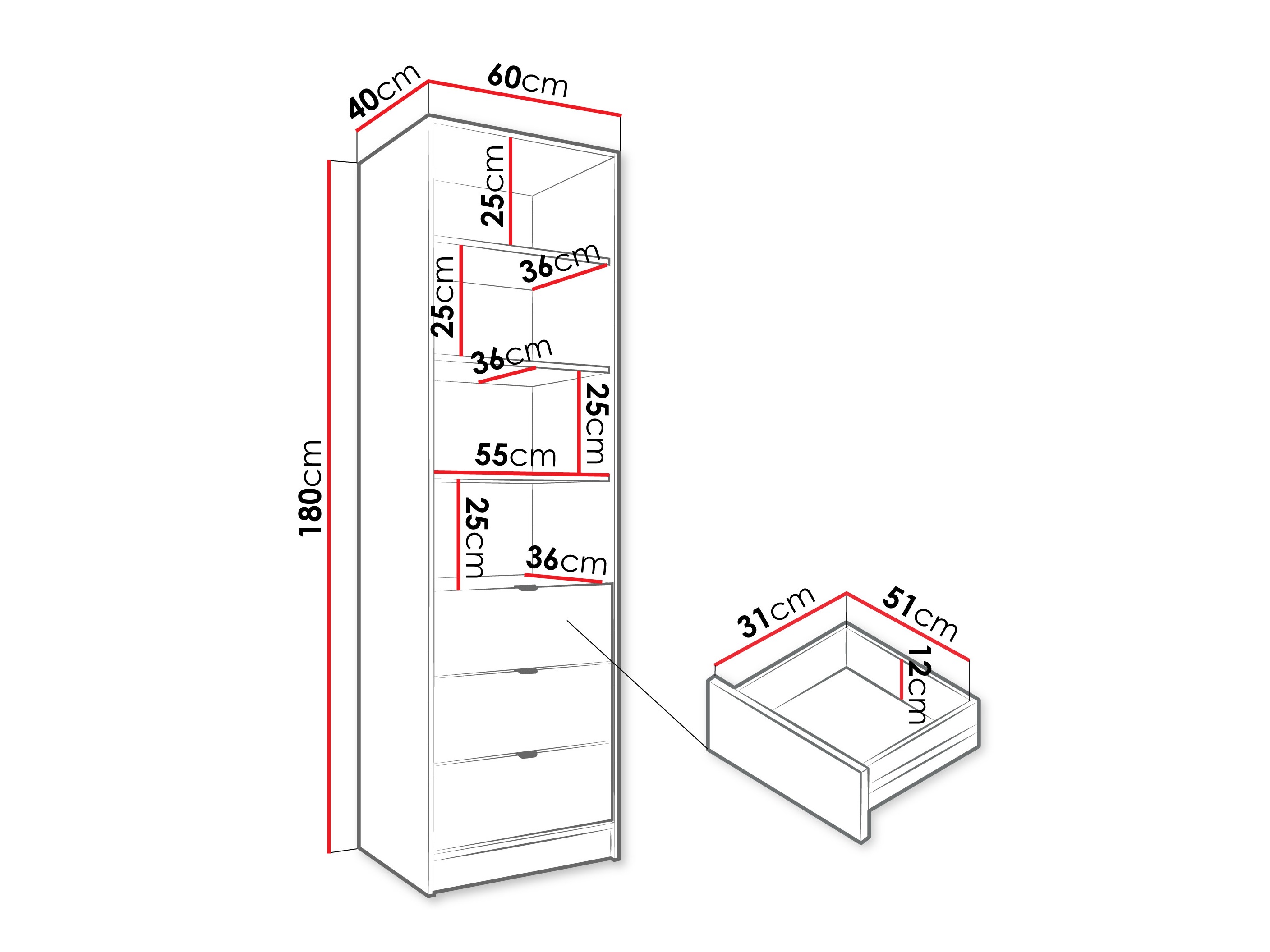 Regal Comfivo Papilio (Beige)