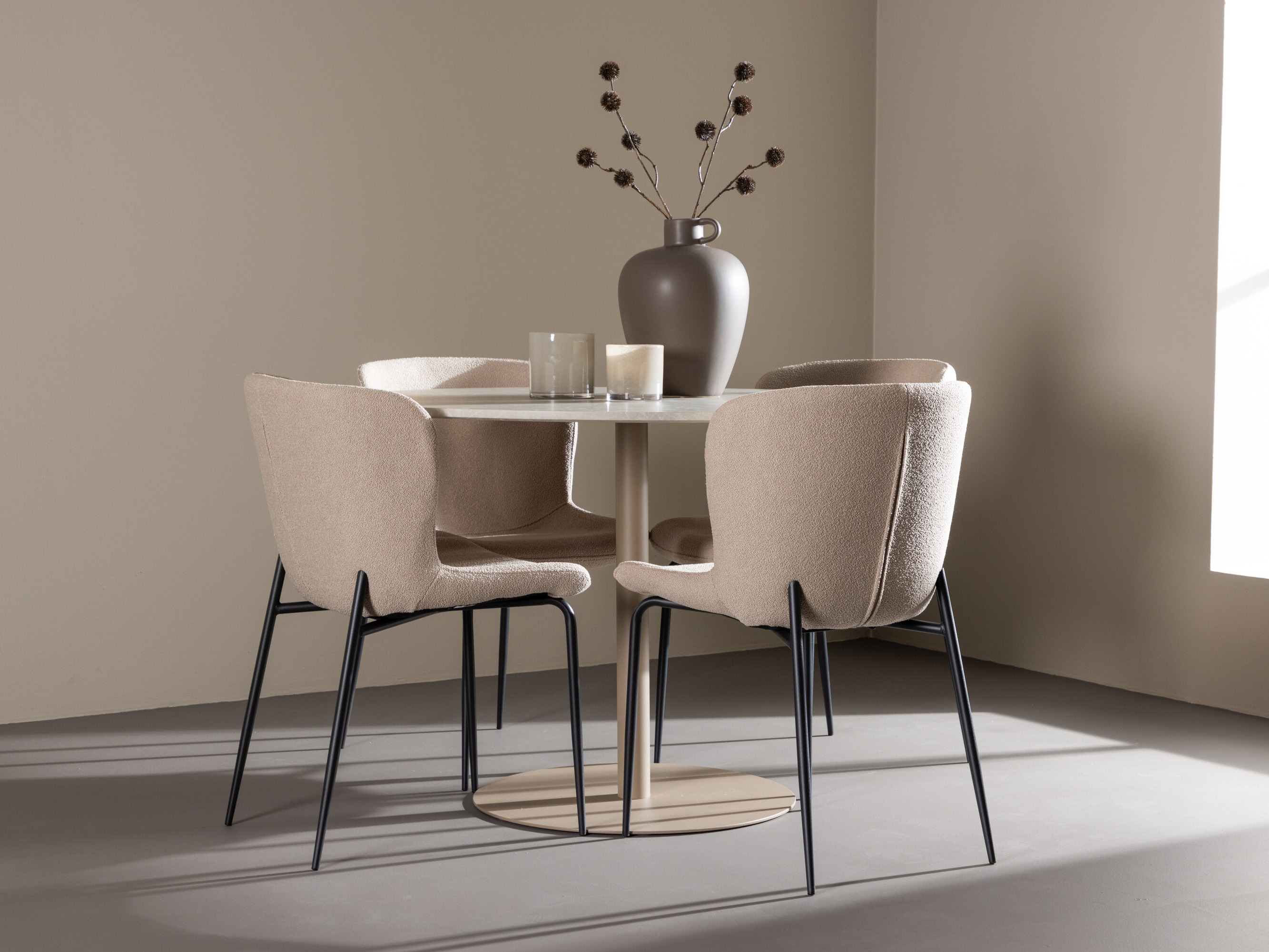 Essgruppe Dallas 4863 (Beige)