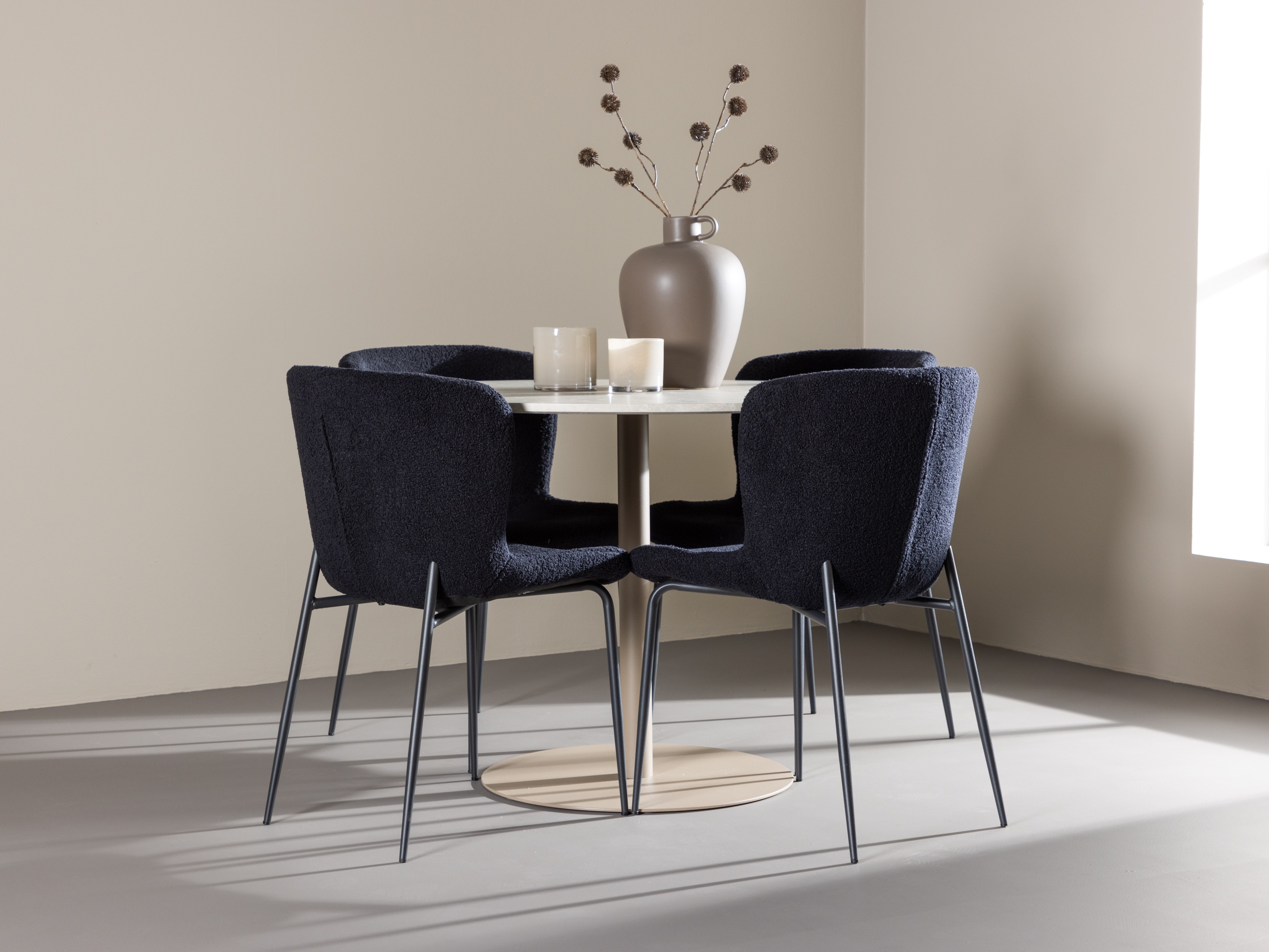 Essgruppe Dallas 4863 (Schwarz)