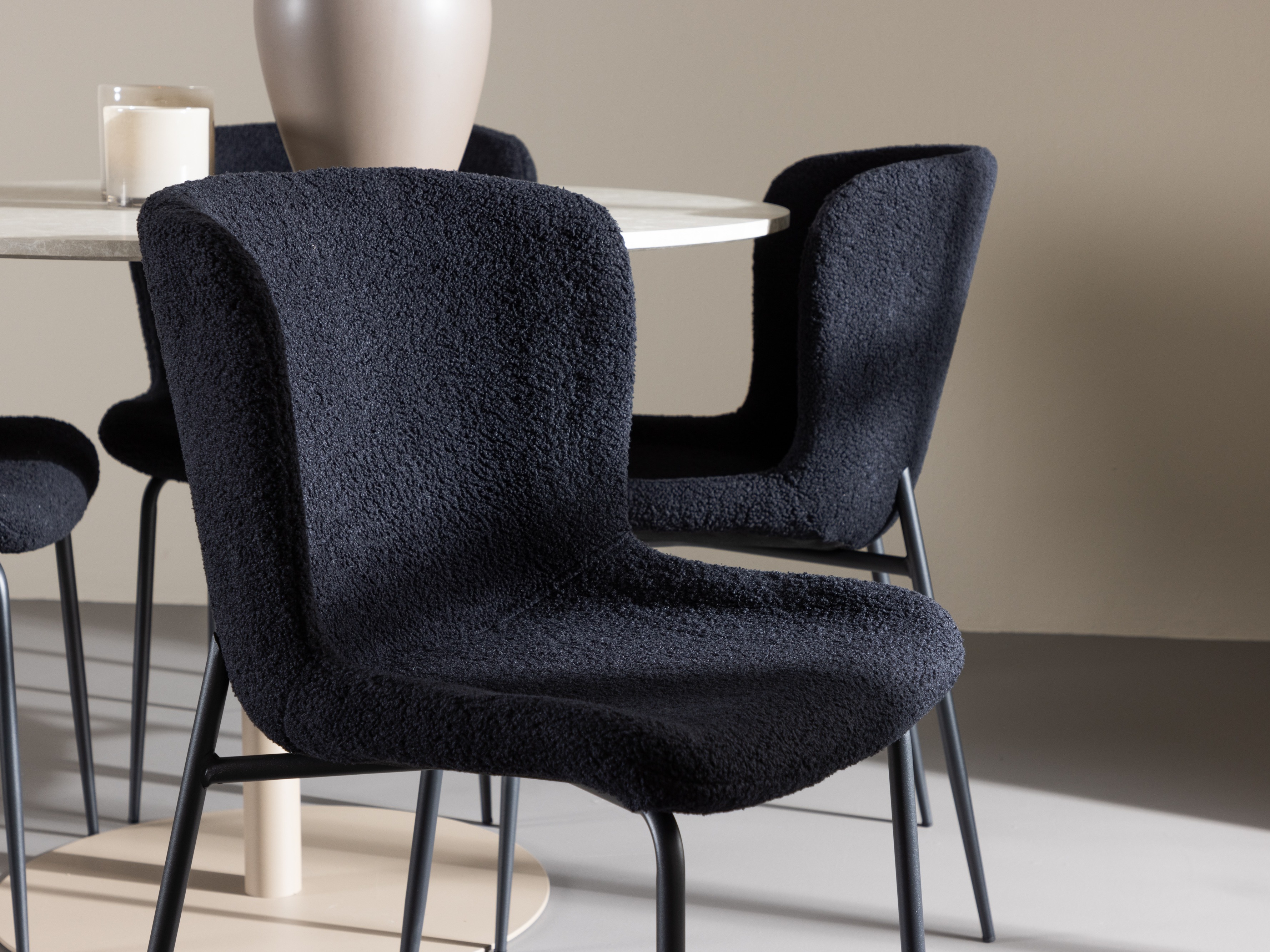 Essgruppe Dallas 4863 (Schwarz)