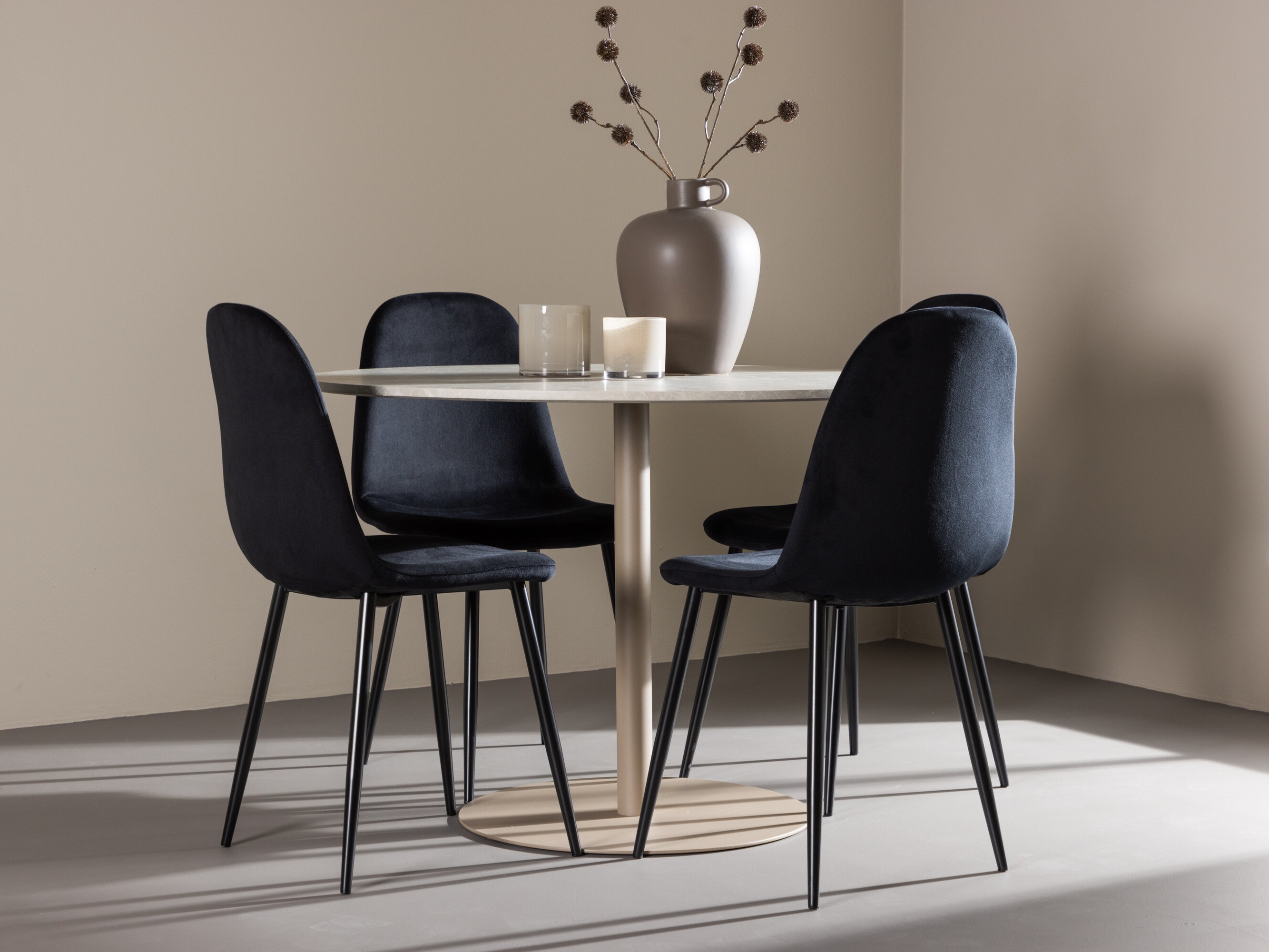 Essgruppe Dallas 4867 (Schwarz)