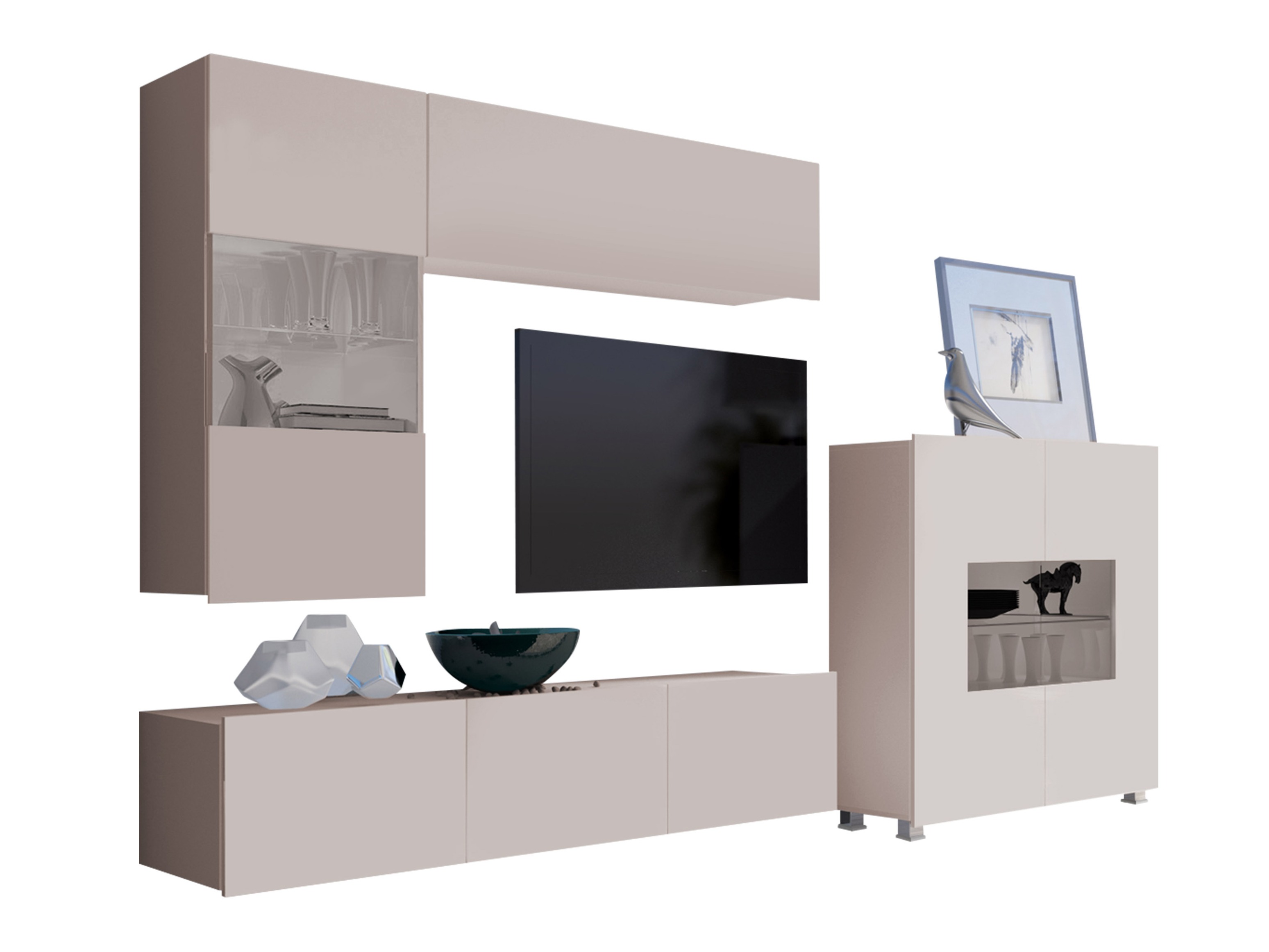 Wohnzimmer-Sets Remus III (Kaschmir)