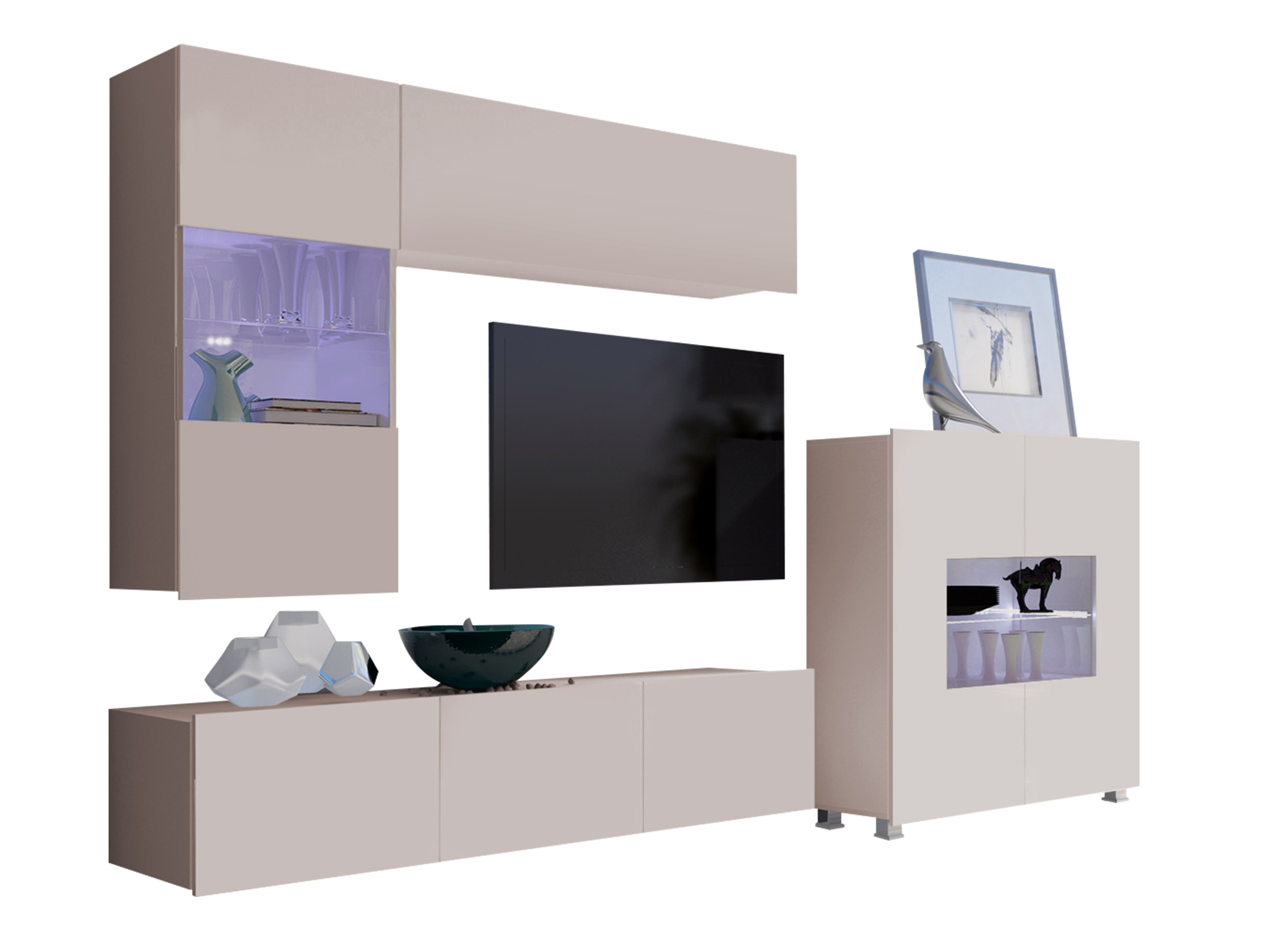 Wohnzimmer-Sets Remus III (Kaschmir)