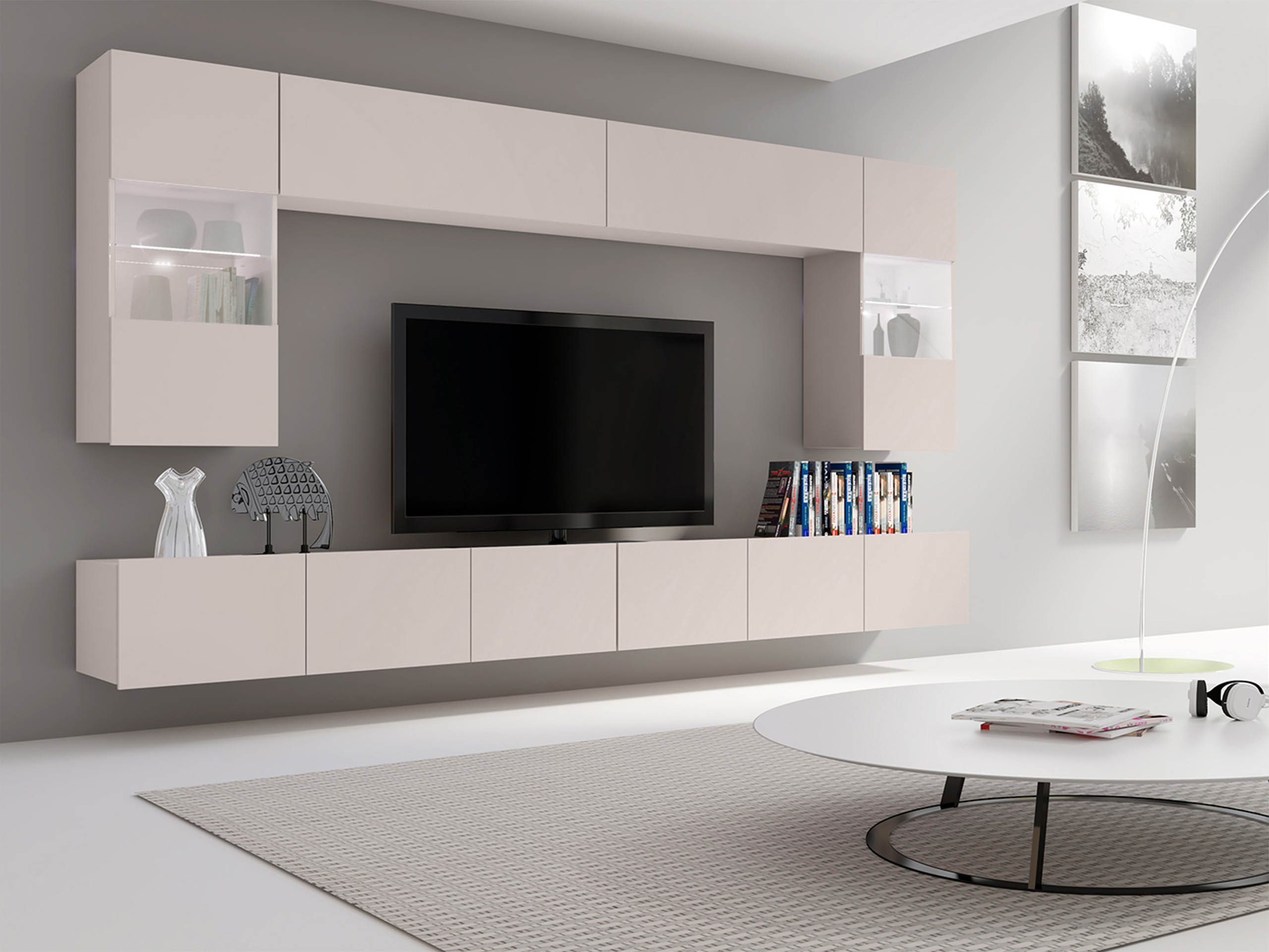 Wohnzimmer-Sets Remus I (Kaschmir)