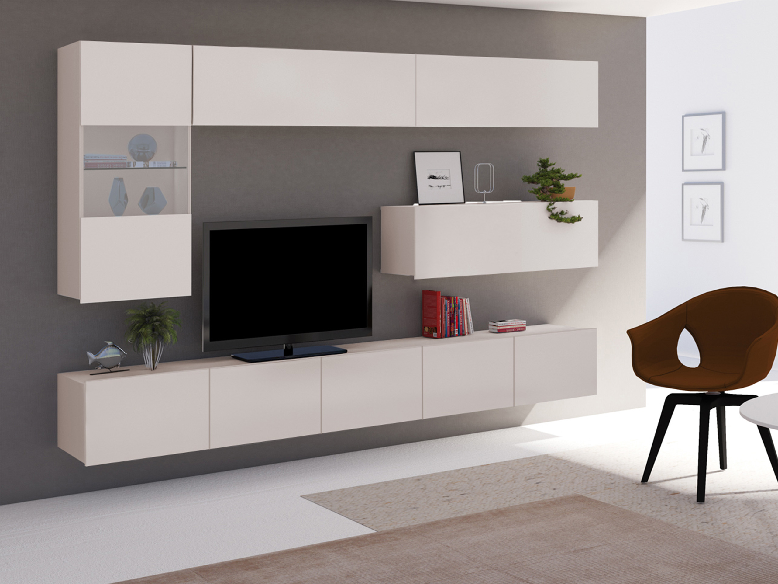 Wohnzimmer-Sets Remus IV (Kaschmir)