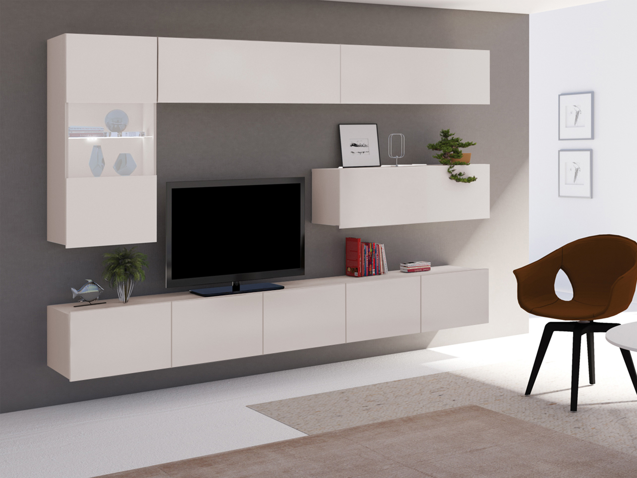 Wohnzimmer-Sets Remus IV (Kaschmir)