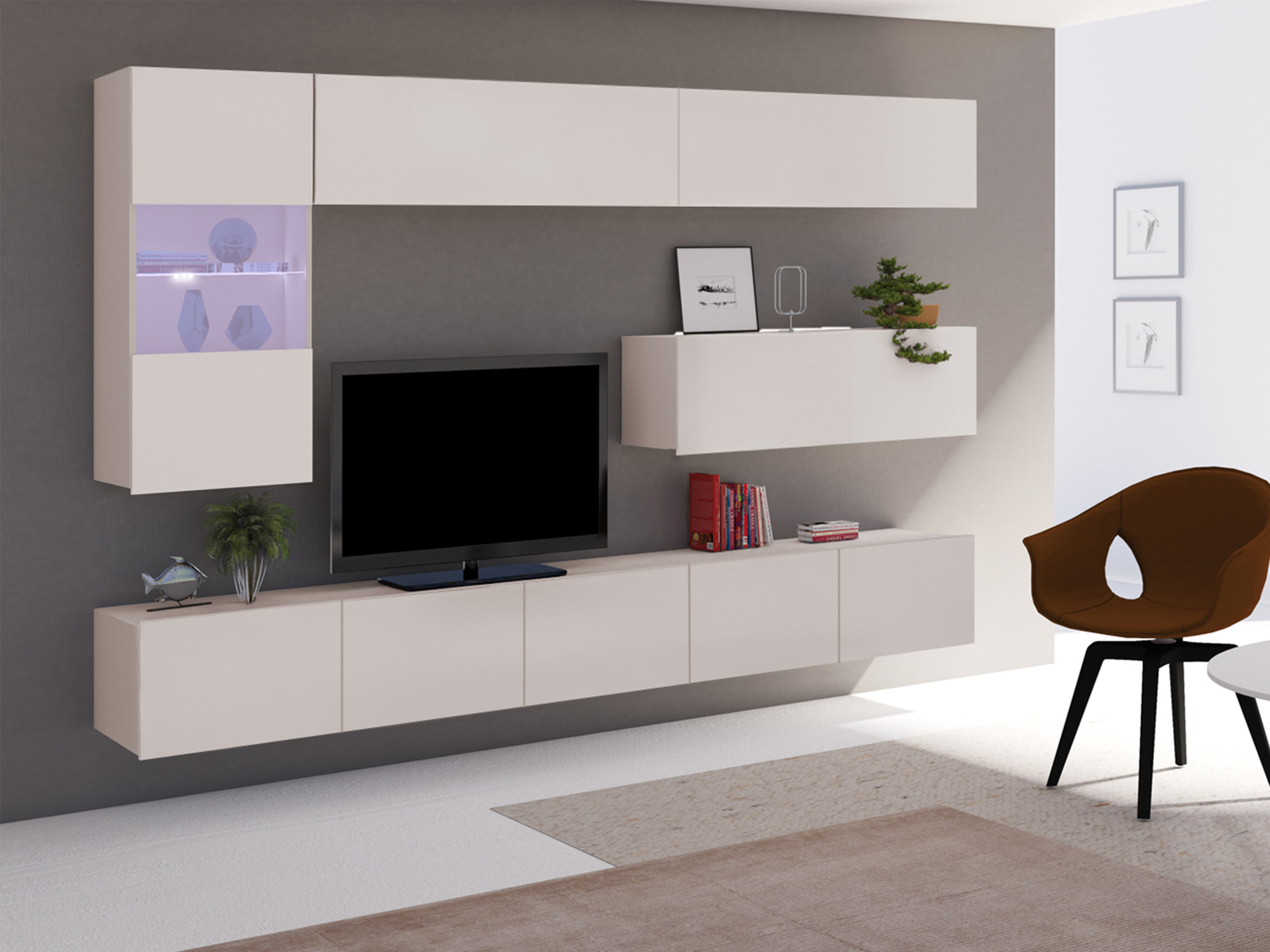 Wohnzimmer-Sets Remus IV (Kaschmir)