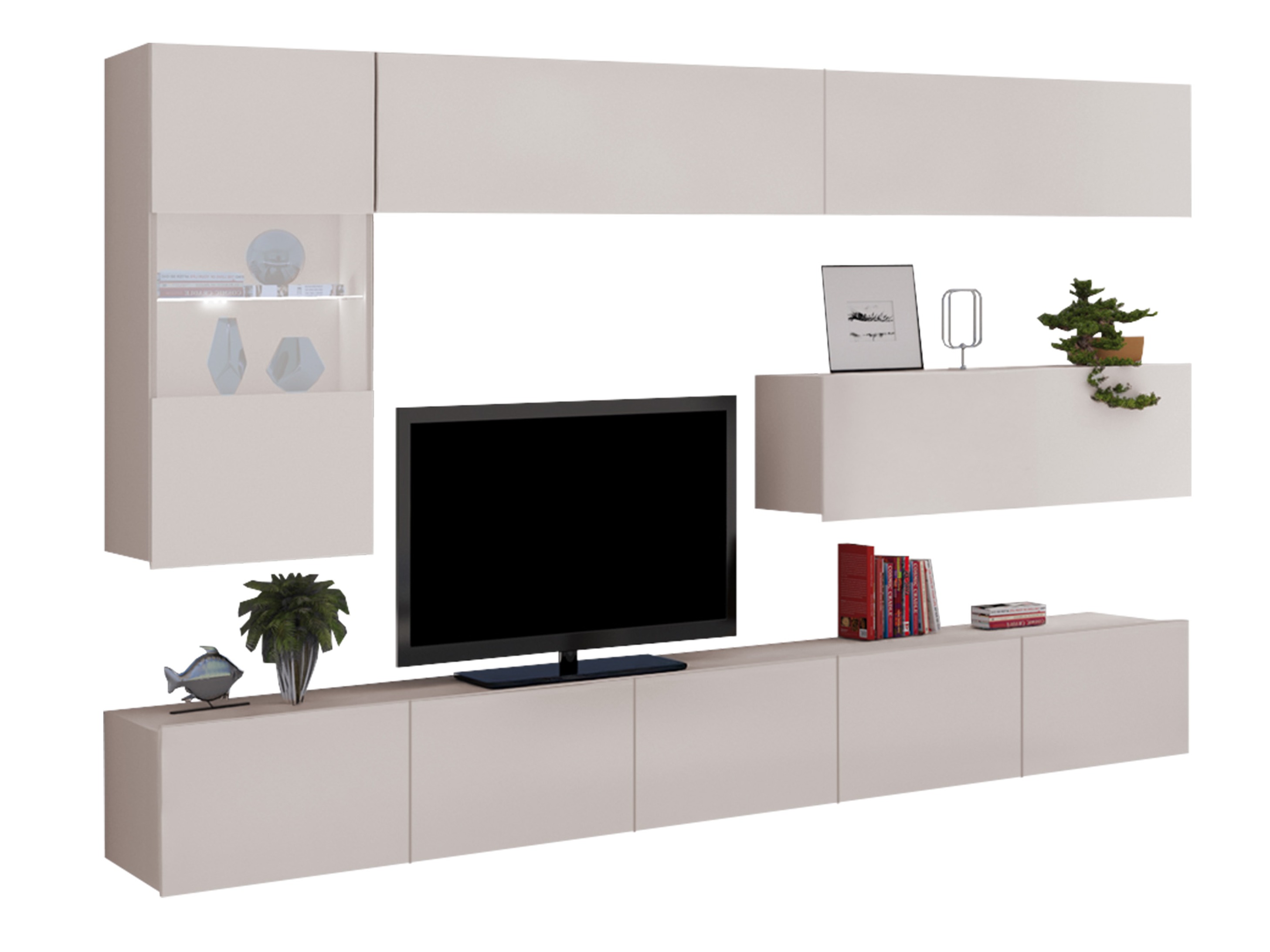 Wohnzimmer-Sets Remus IV (Kaschmir)